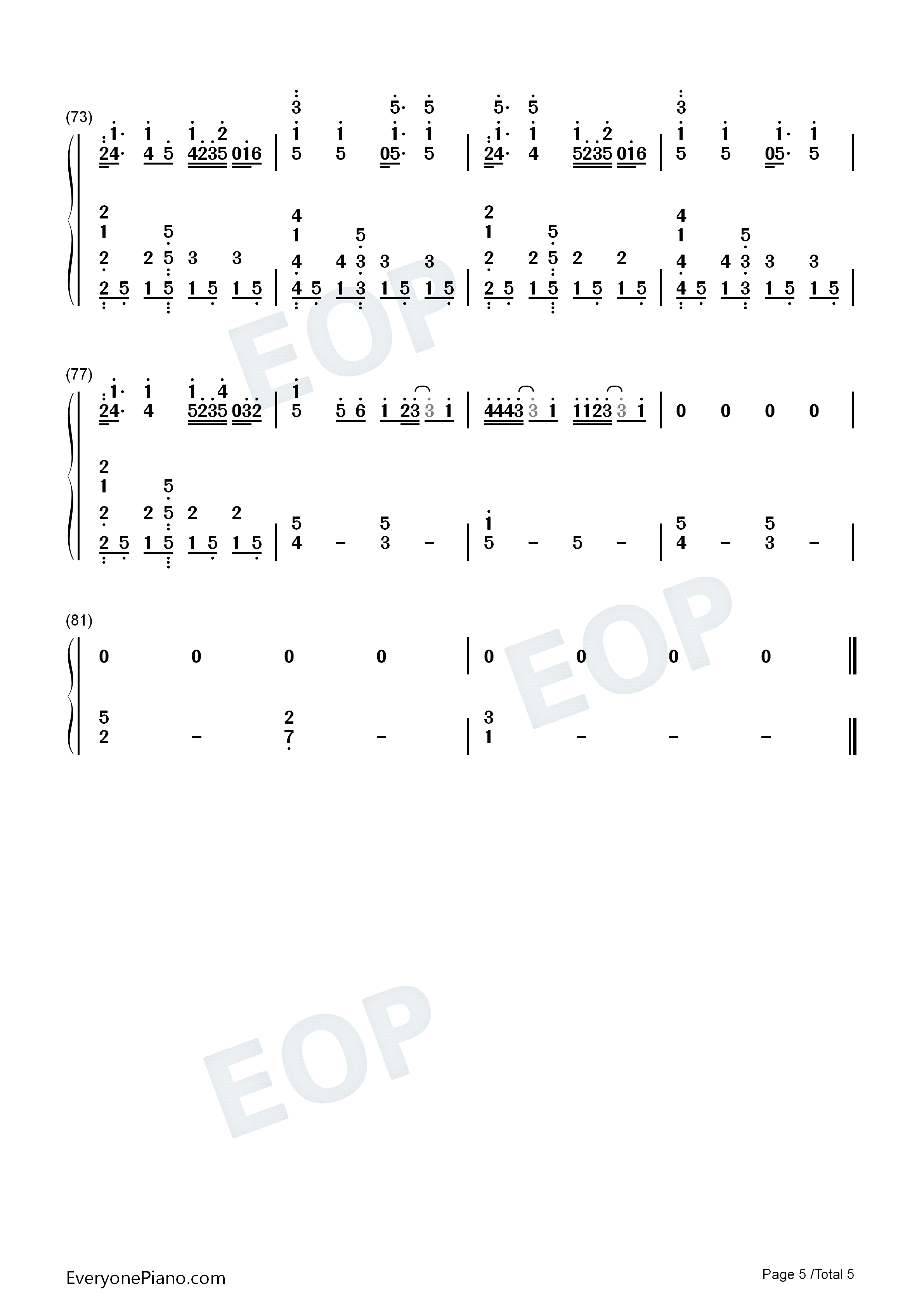 Modern_Loneliness钢琴简谱_Lauv演唱