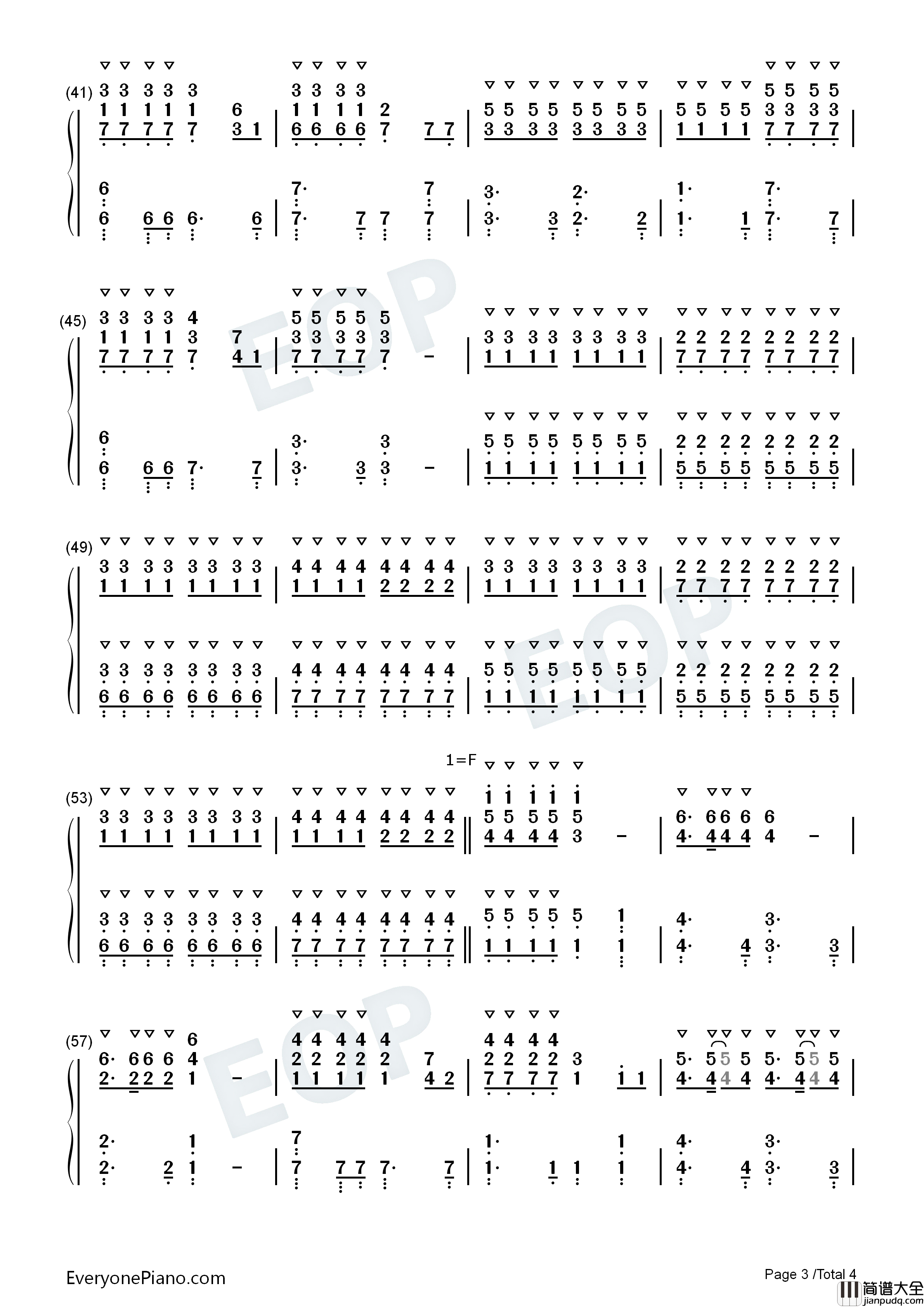 我爱你中国钢琴简谱_郑秋枫演唱