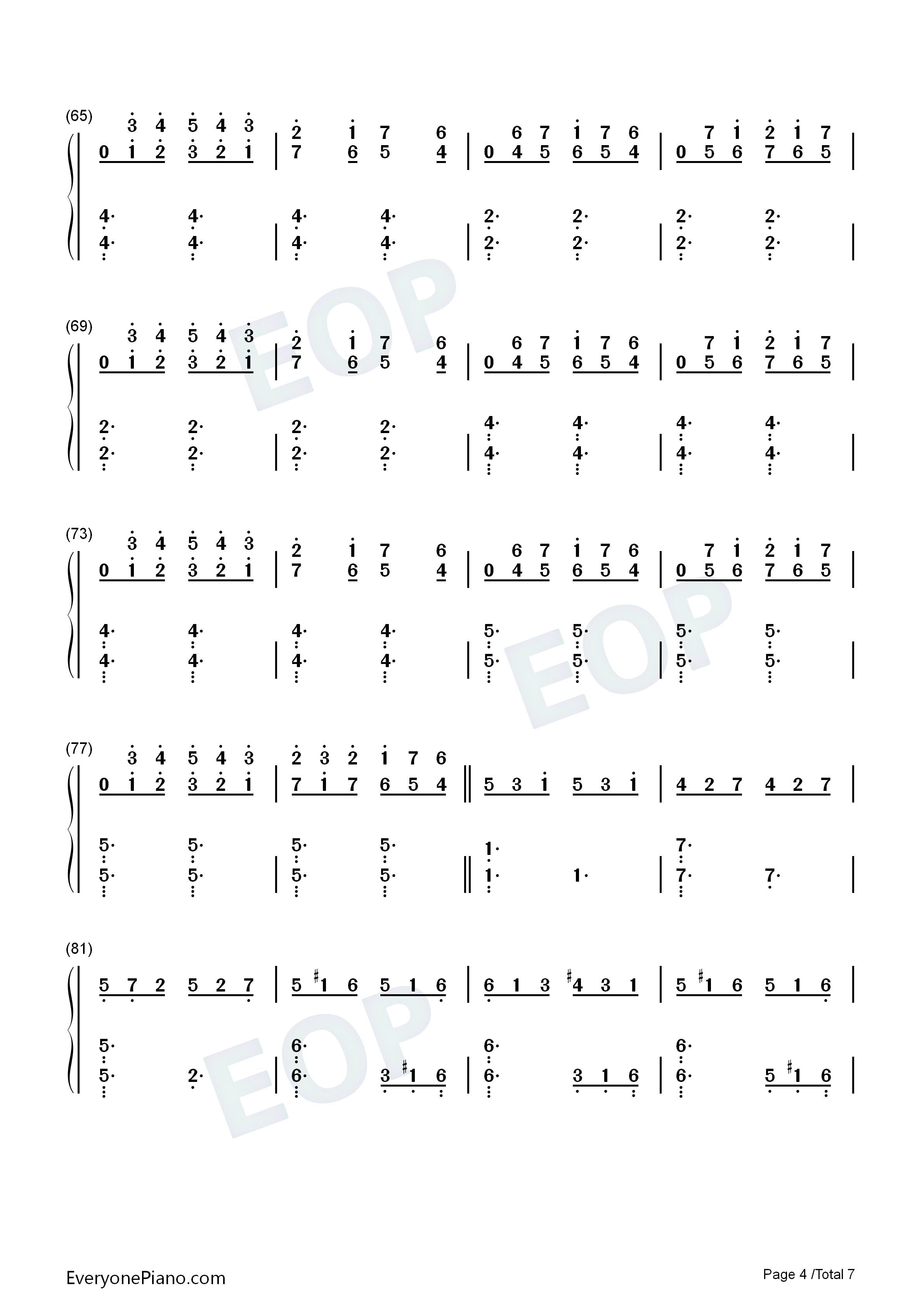 I_Want_You_to_Love_Me钢琴简谱_Fiona_Apple演唱