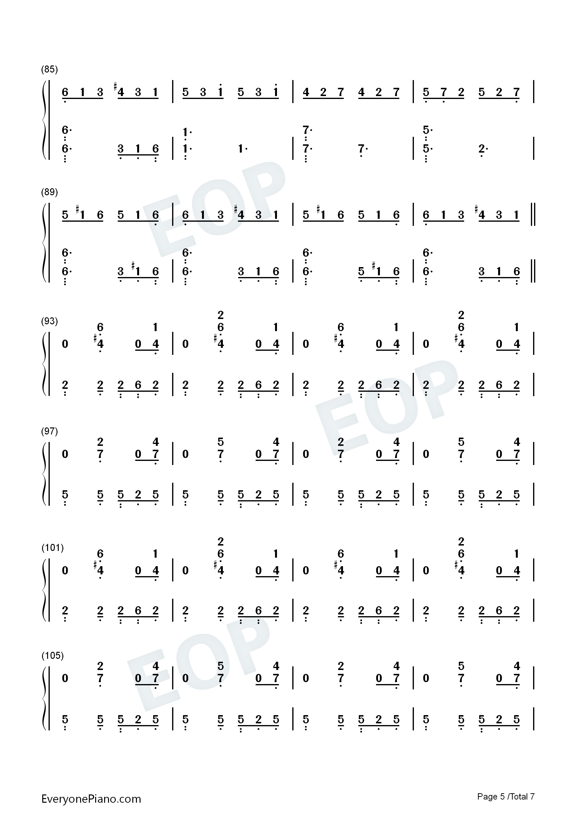 I_Want_You_to_Love_Me钢琴简谱_Fiona_Apple演唱