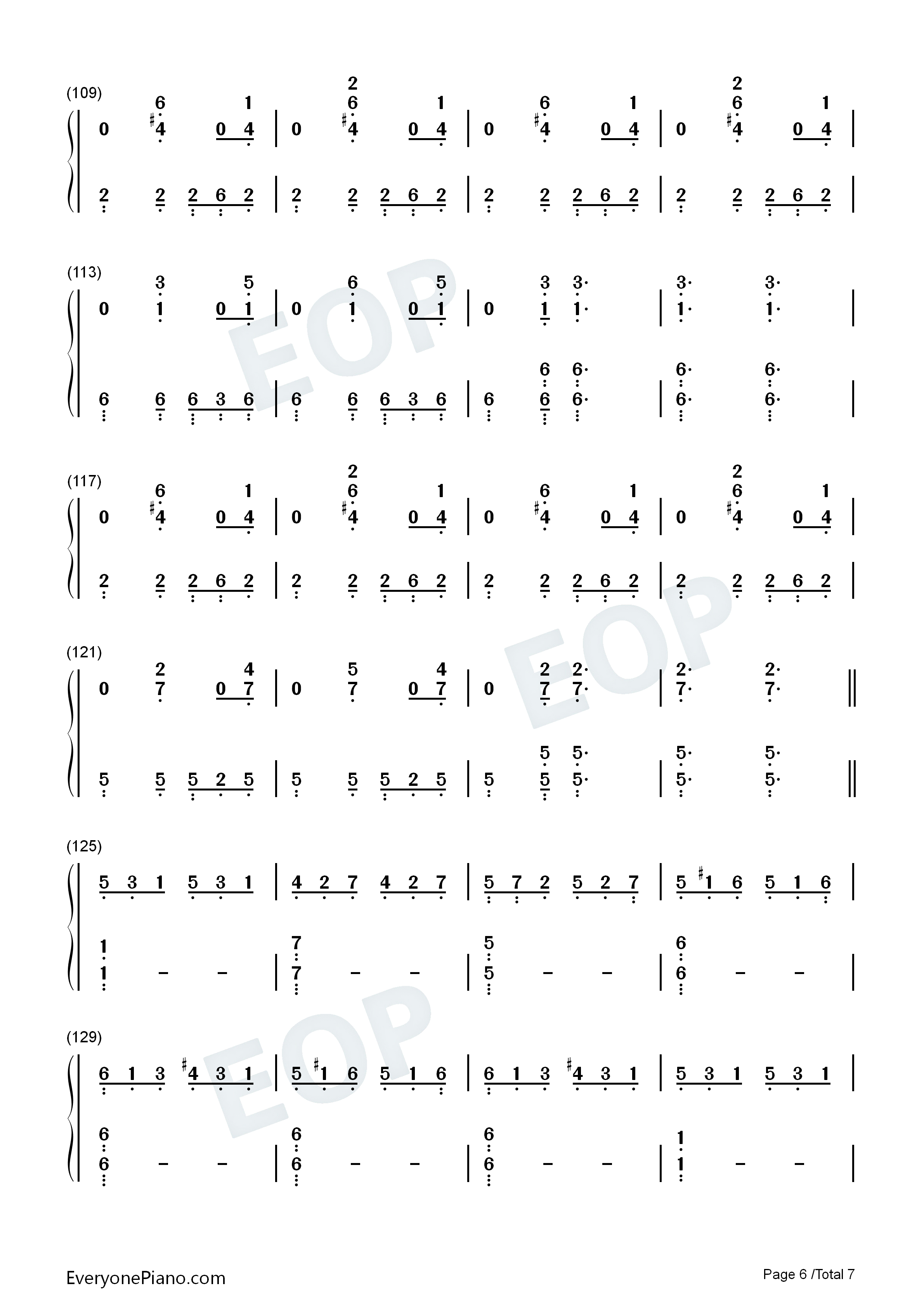 I_Want_You_to_Love_Me钢琴简谱_Fiona_Apple演唱