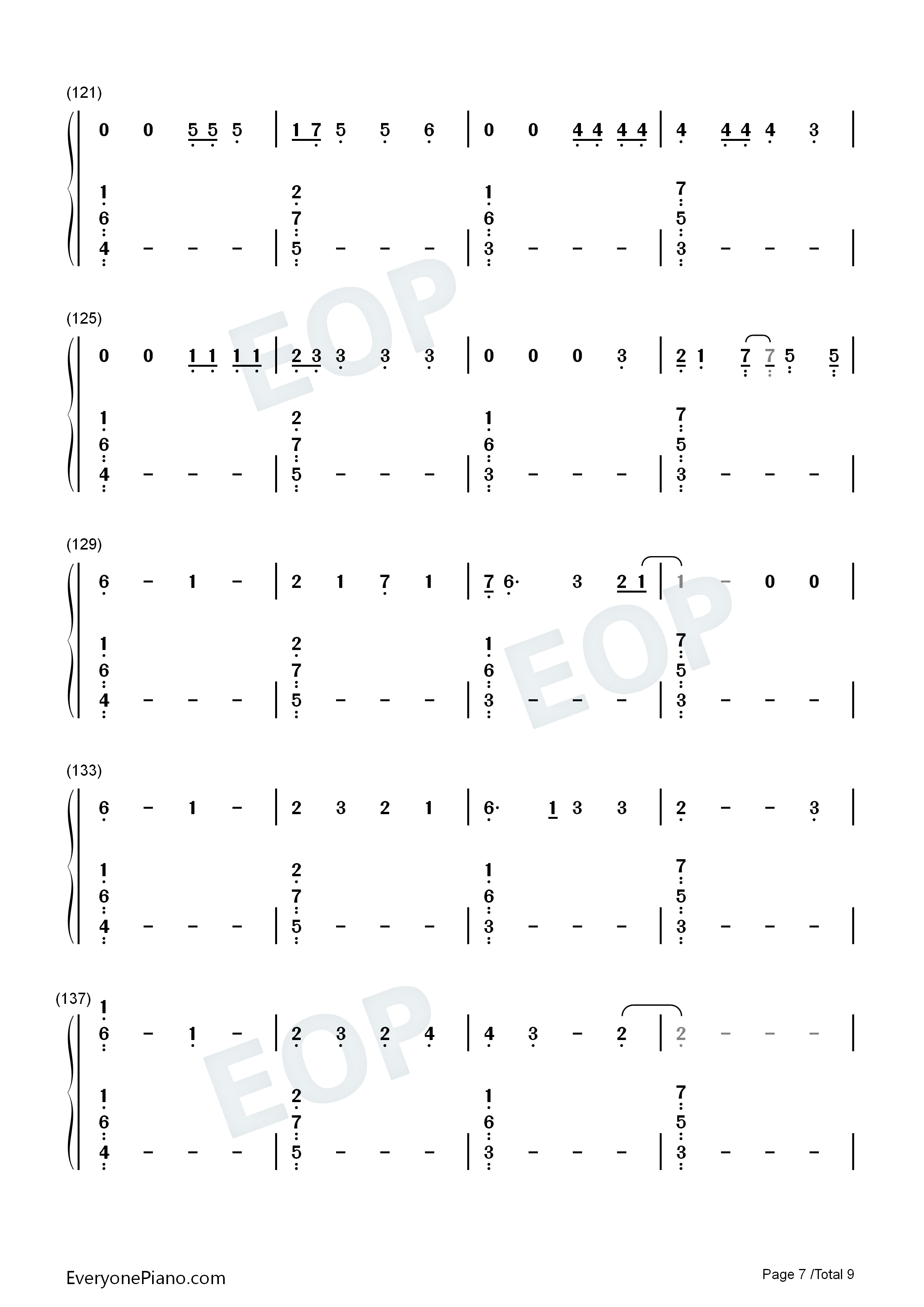 Otra_Noche_Sin_Ti钢琴简谱_J_Balvin_Khalid演唱