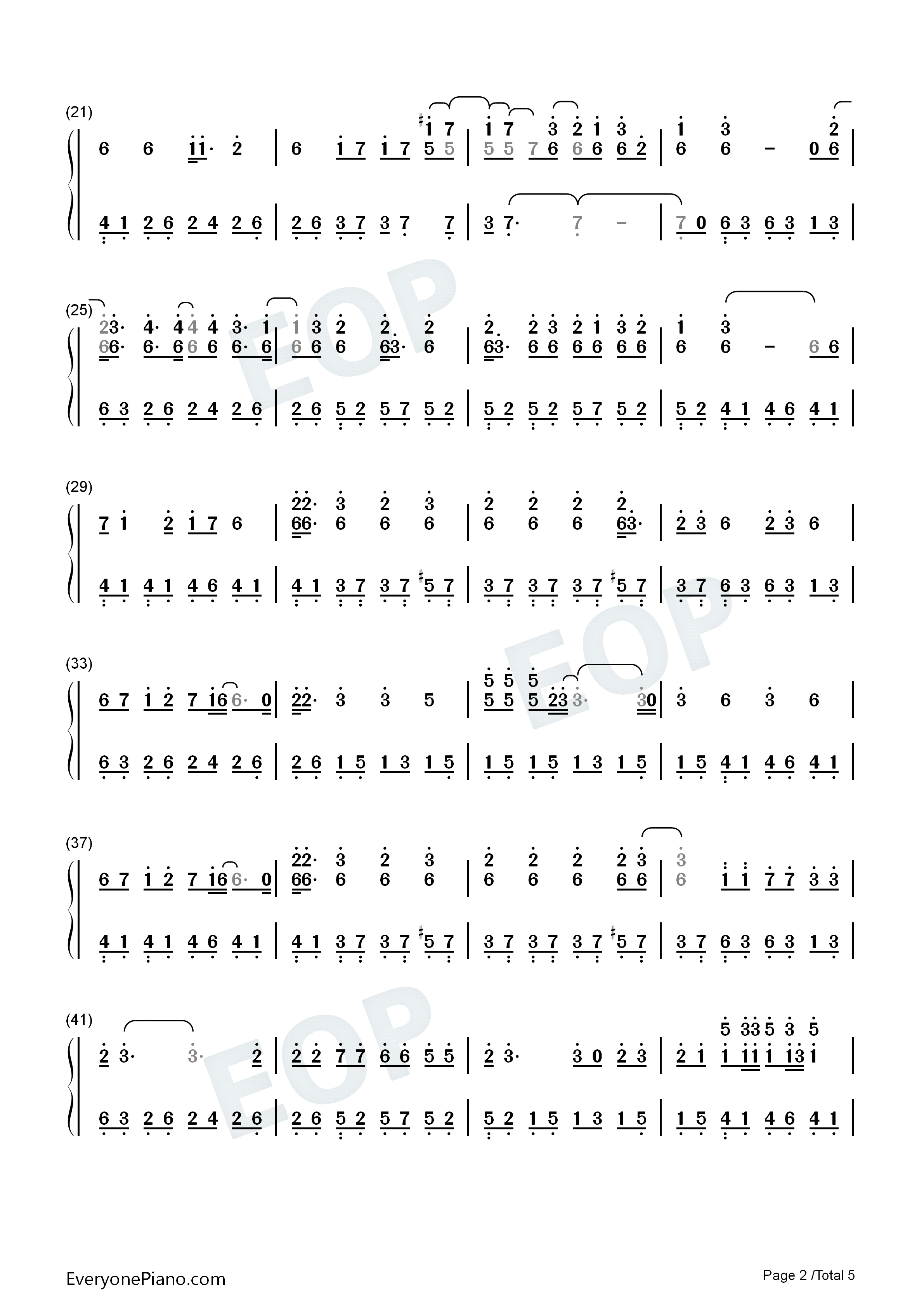 Mago钢琴简谱_GFriend演唱