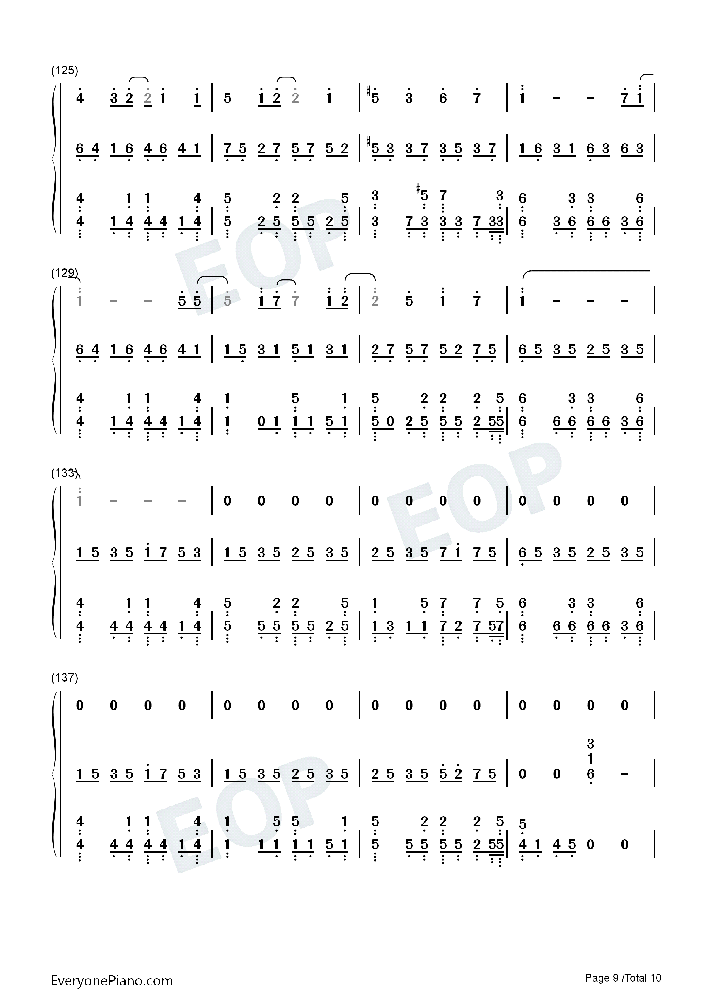 同归世界线钢琴简谱_乐正绫演唱
