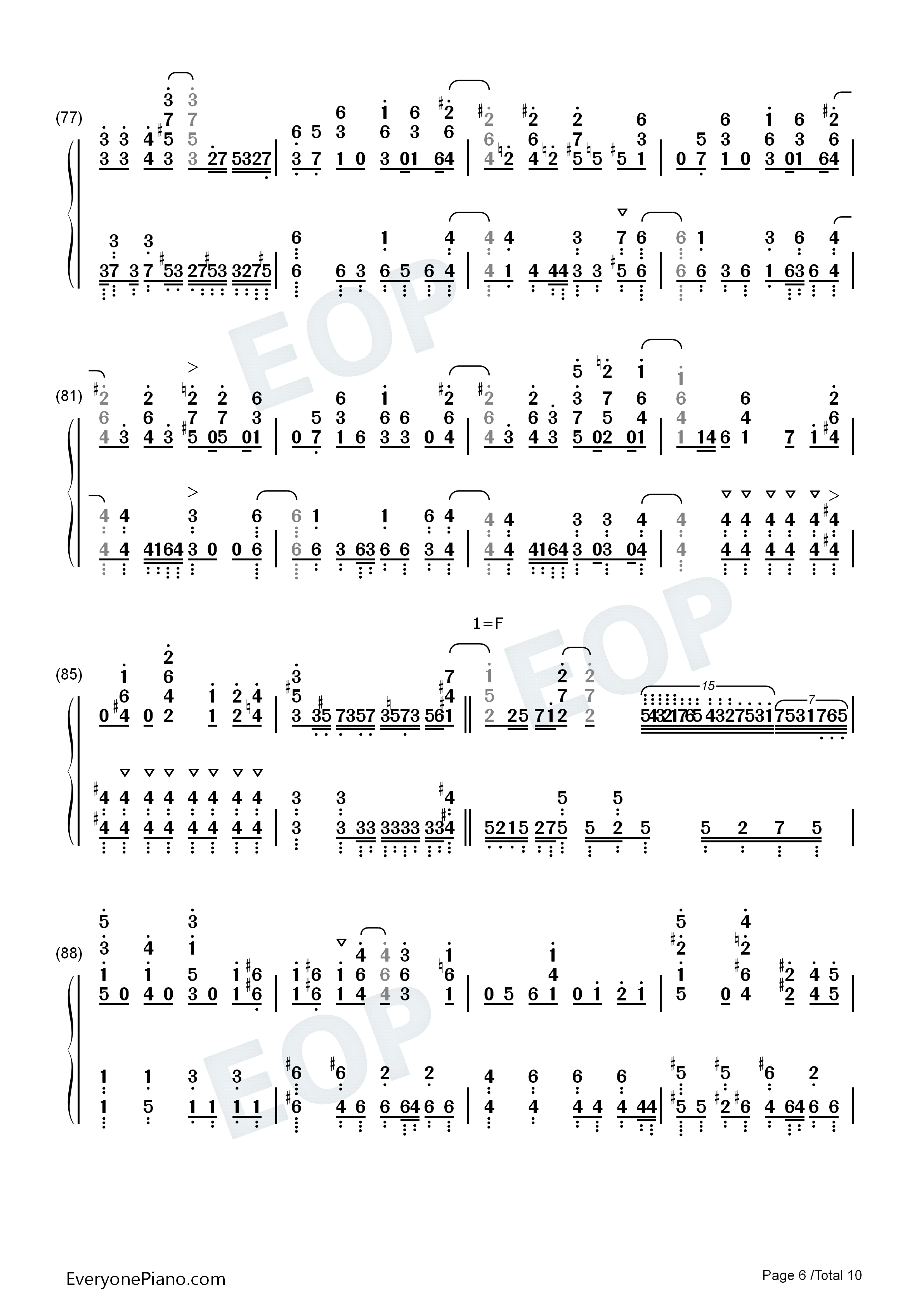 Chance_Revenge钢琴简谱_安月名莉子演唱