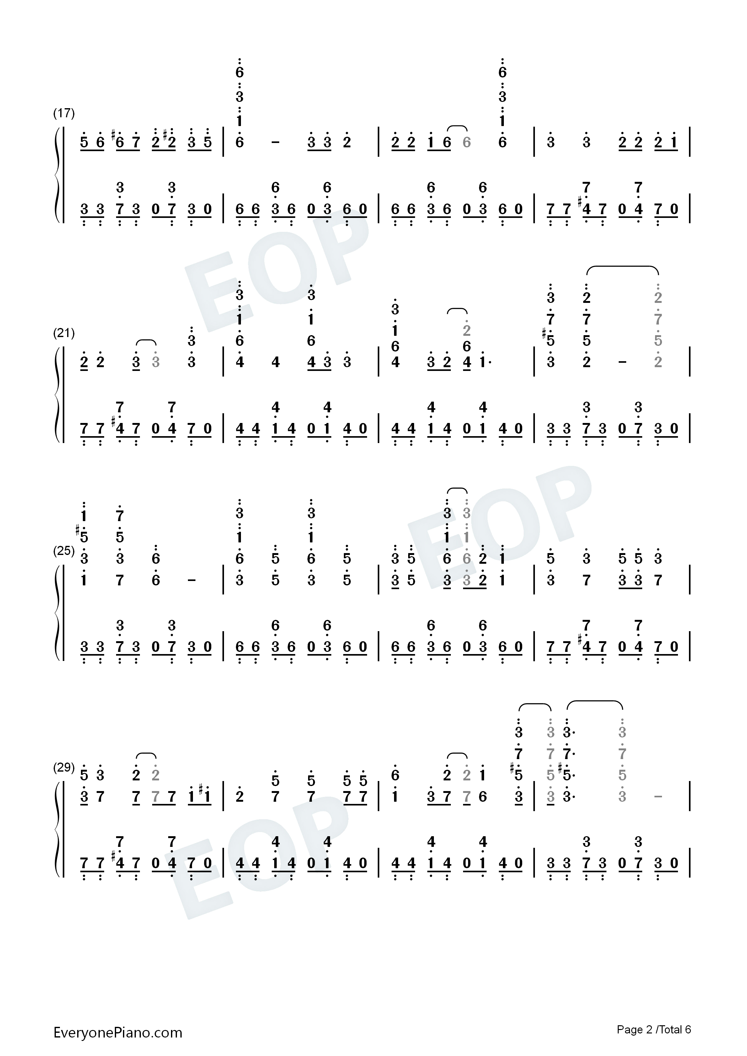 Grandeur钢琴简谱_Snow_Man演唱