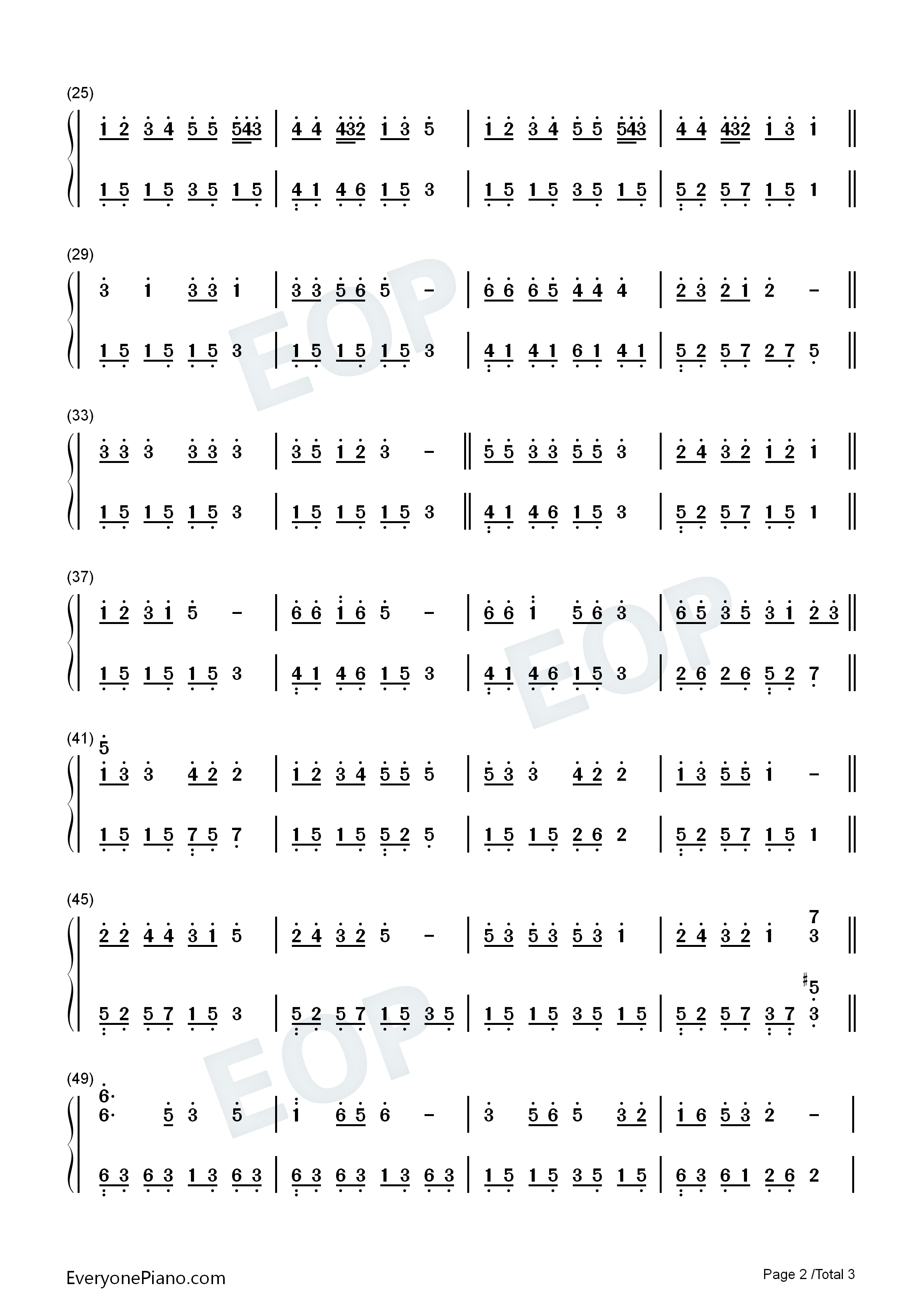 儿歌串烧钢琴简谱_M小冯哒演唱