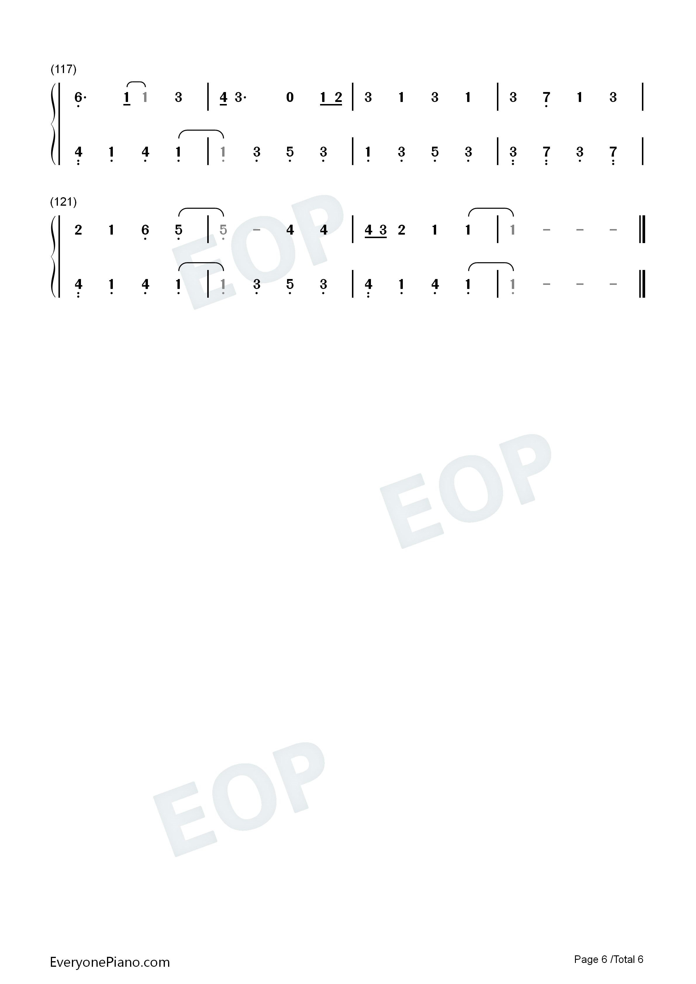 1_Step_Forward_3_Steps_Back钢琴简谱_Olivia_Rodrigo演唱