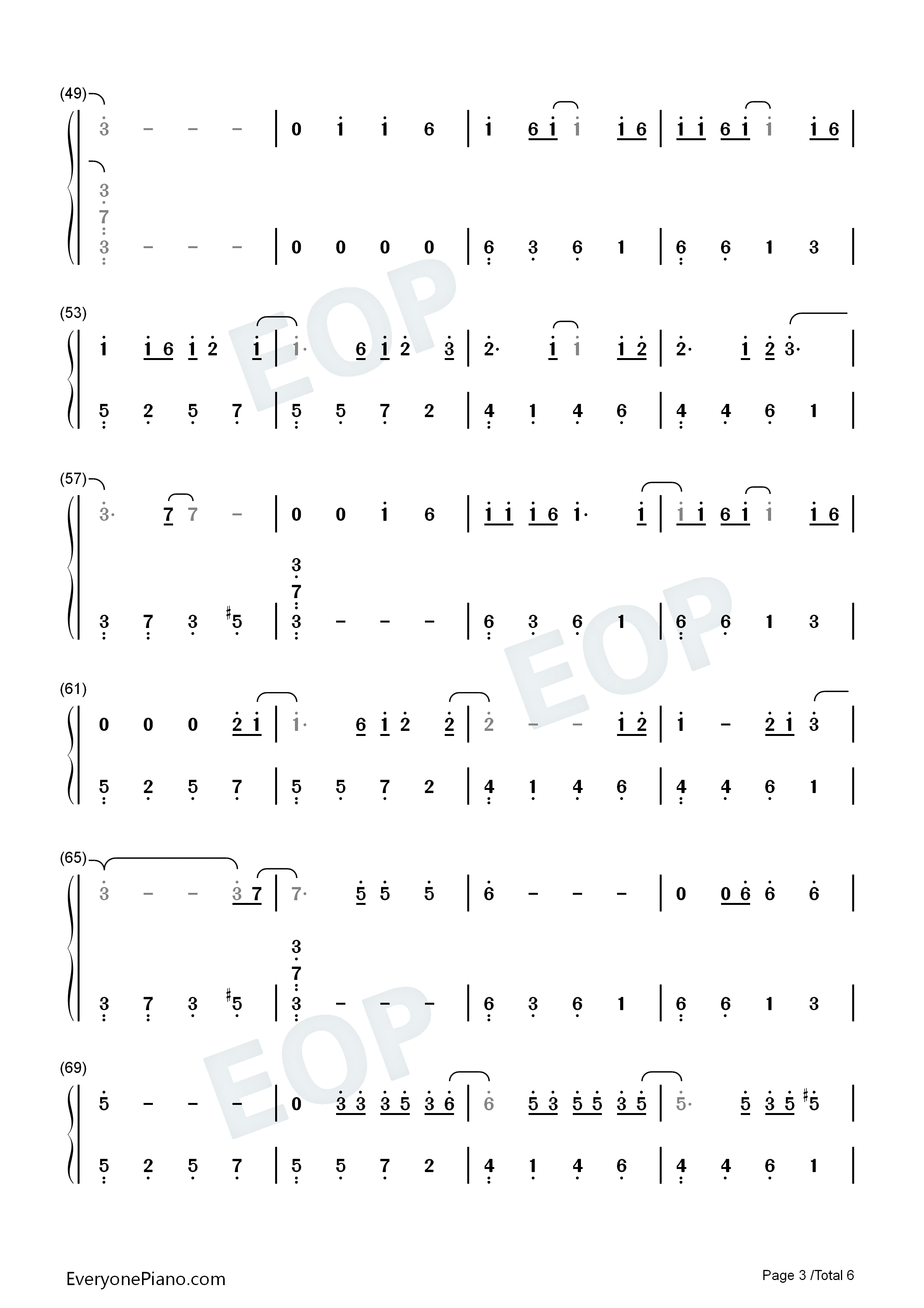 作为怪物钢琴简谱_马嘉祺_宋亚轩_张真源演唱