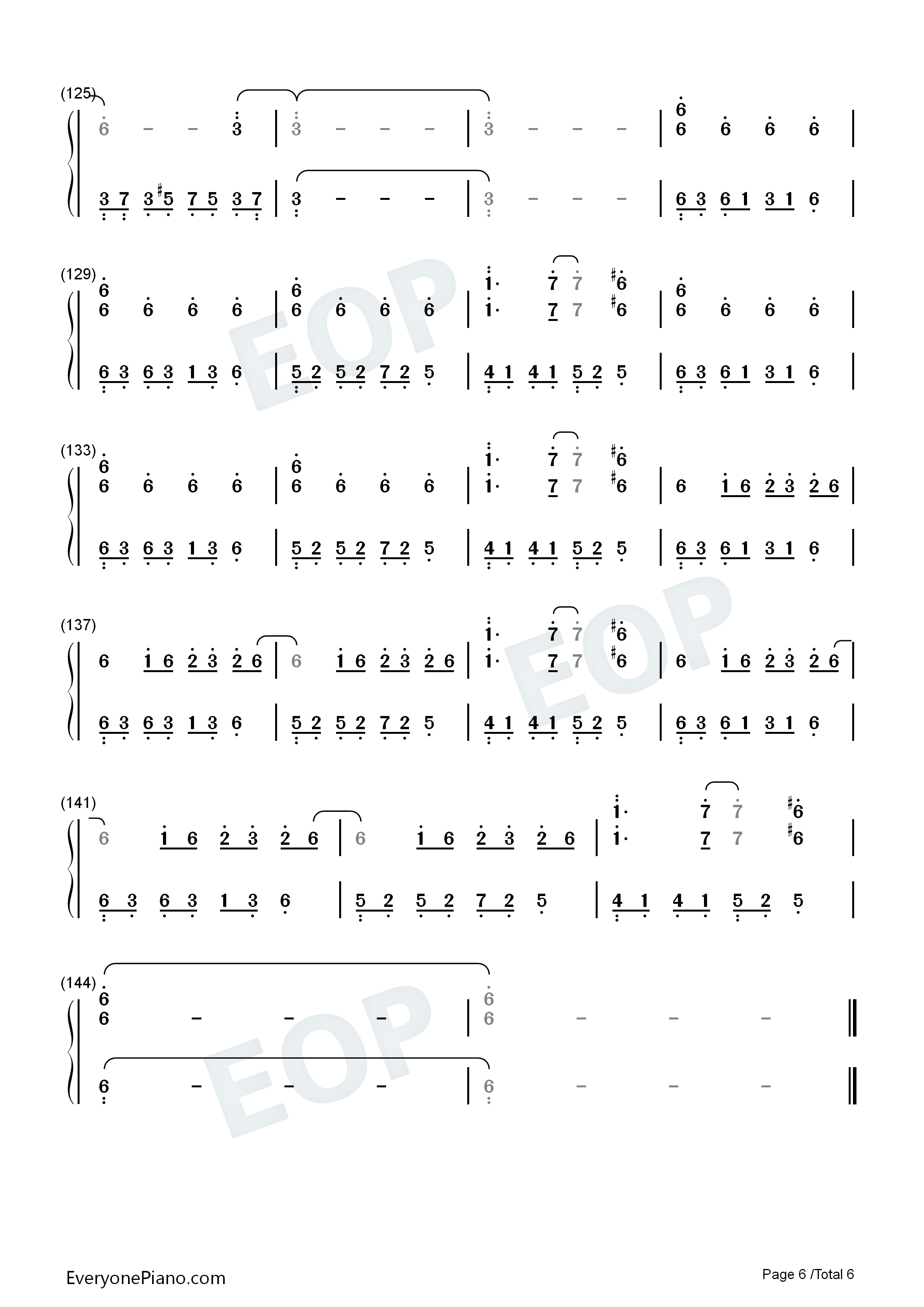 作为怪物钢琴简谱_马嘉祺_宋亚轩_张真源演唱
