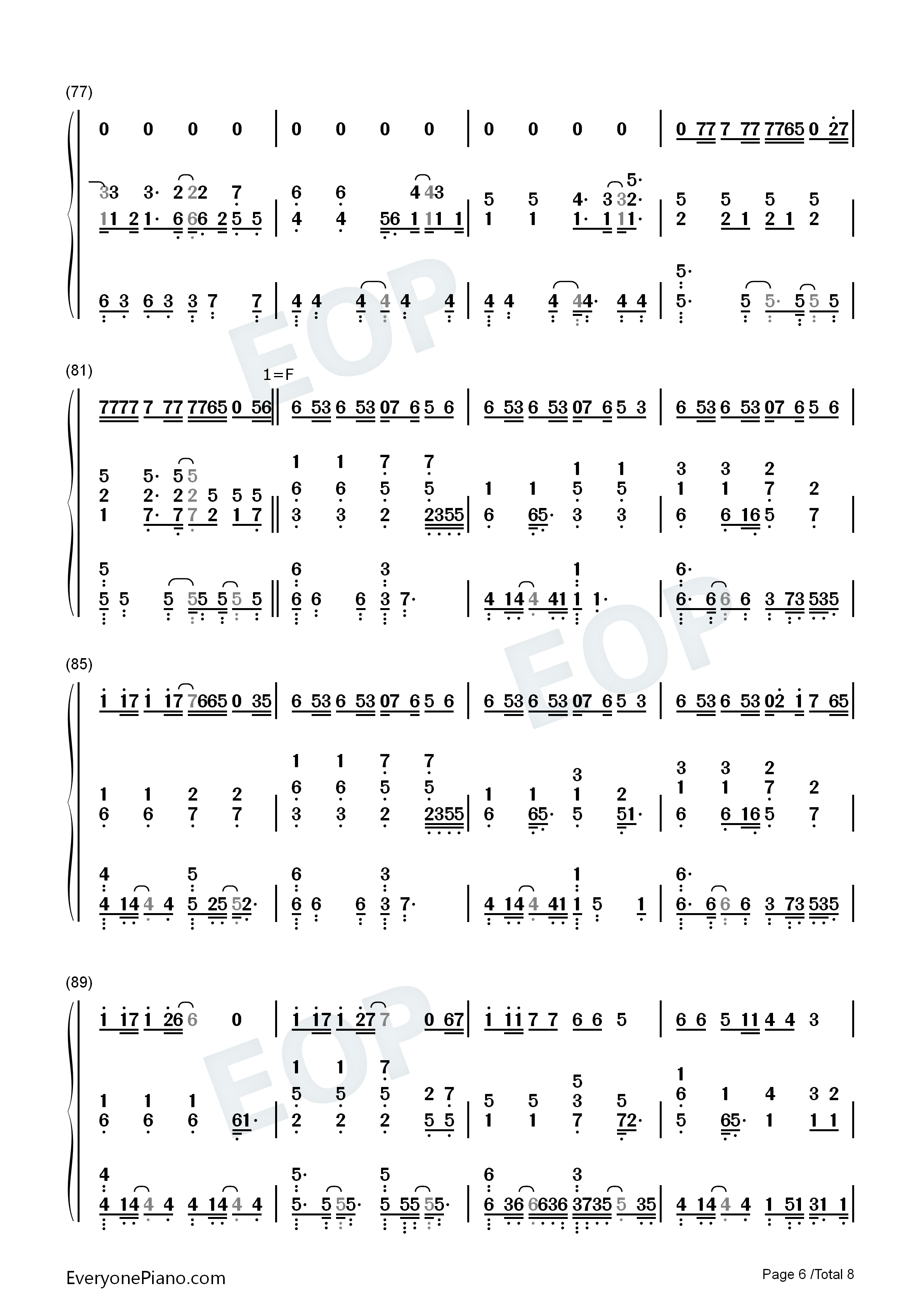 我不知道钢琴简谱_梁博演唱