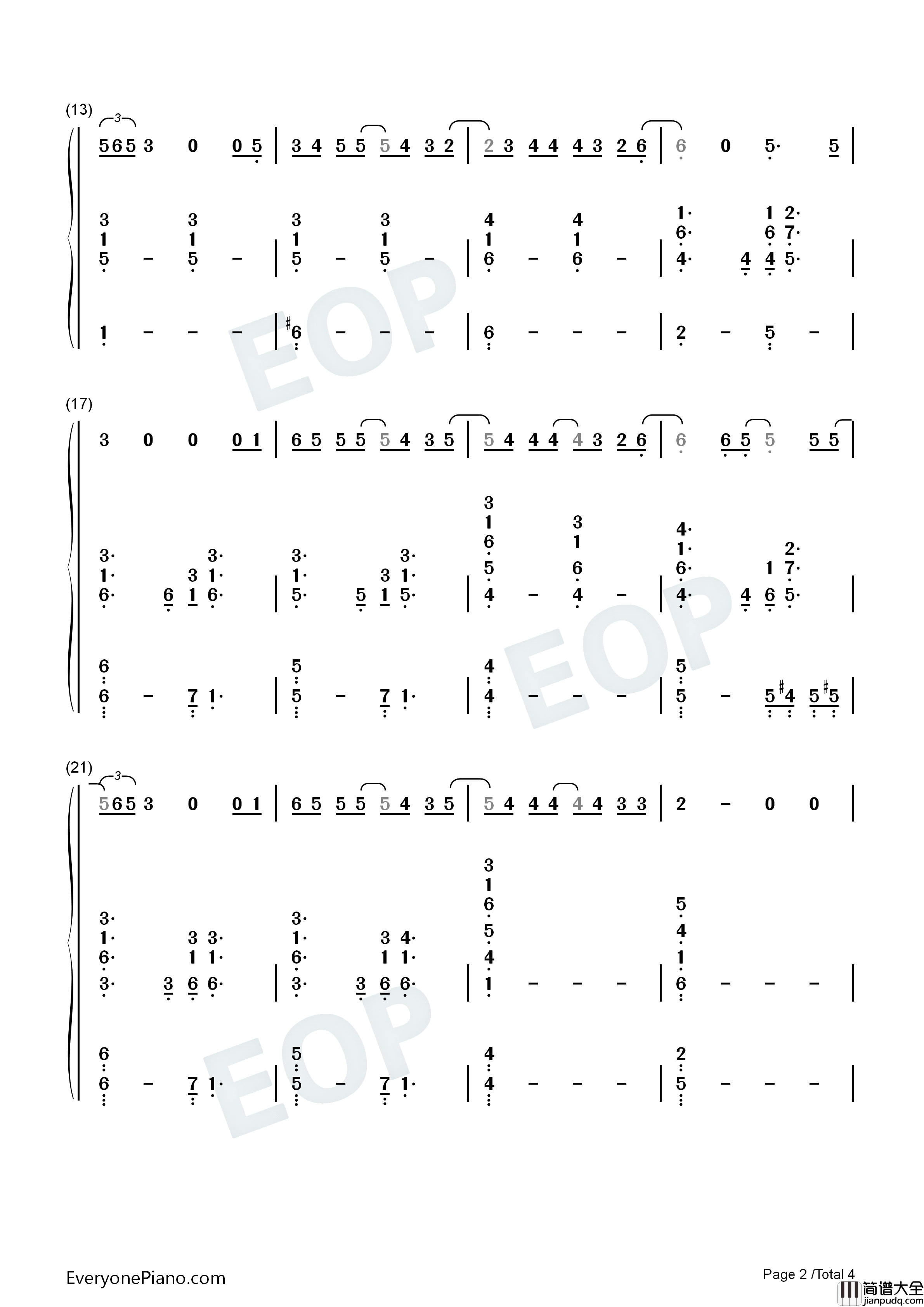 I_Know_Him钢琴简谱_Lin_Manuel_Miranda演唱