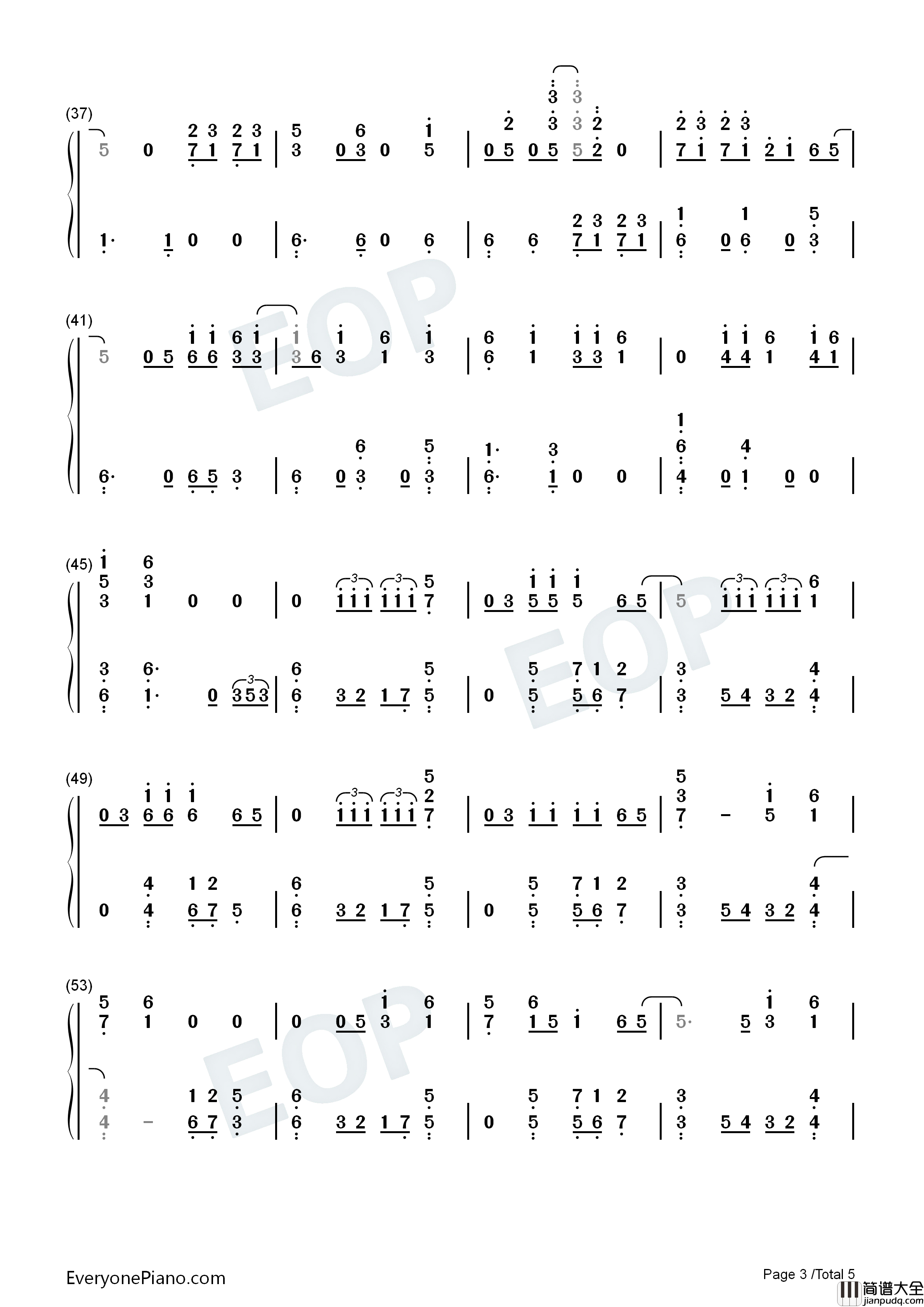 To_Be_So_Lonely钢琴简谱_Harry_Styles演唱