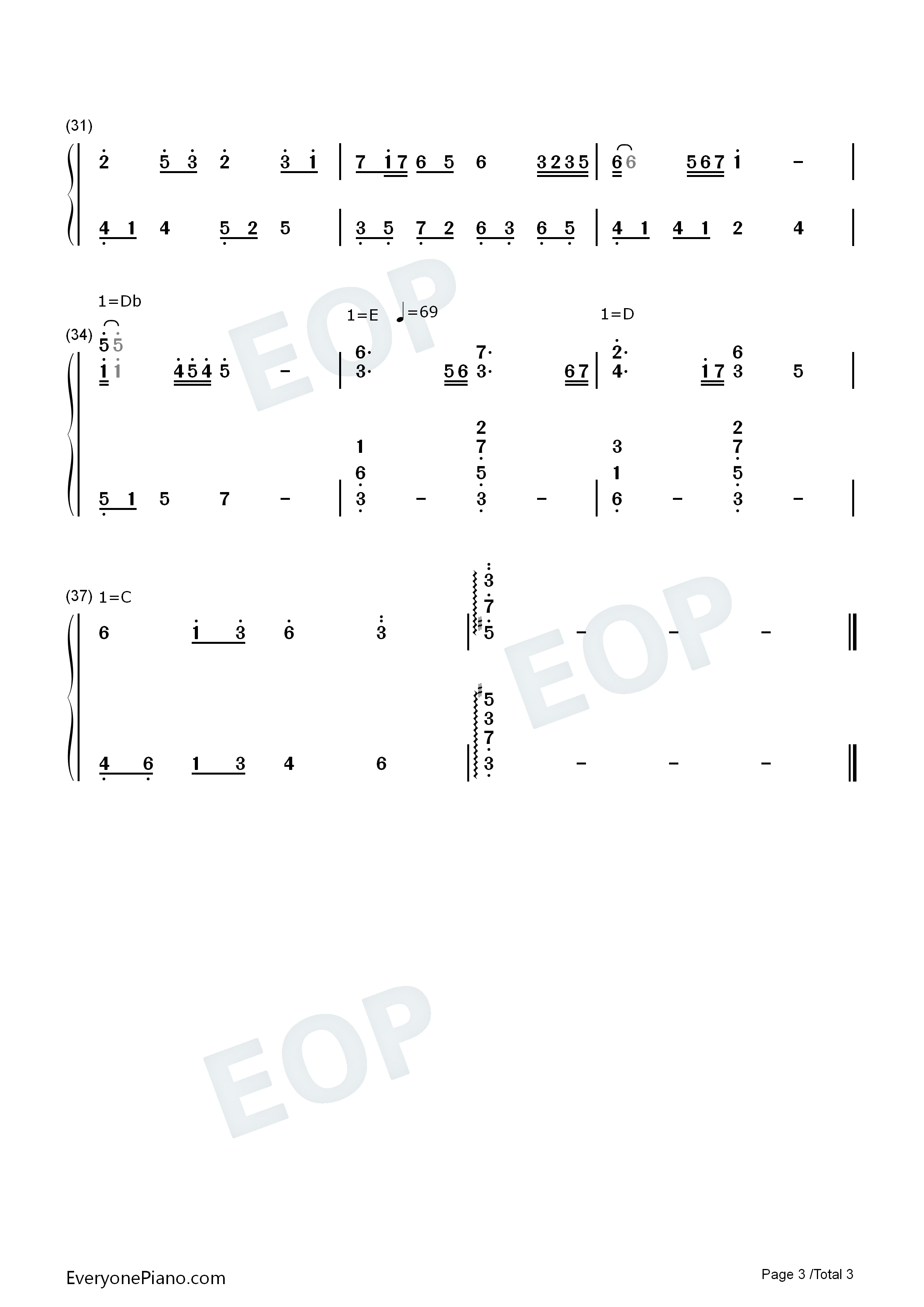 两个人总是钢琴简谱_秋山裕和演唱