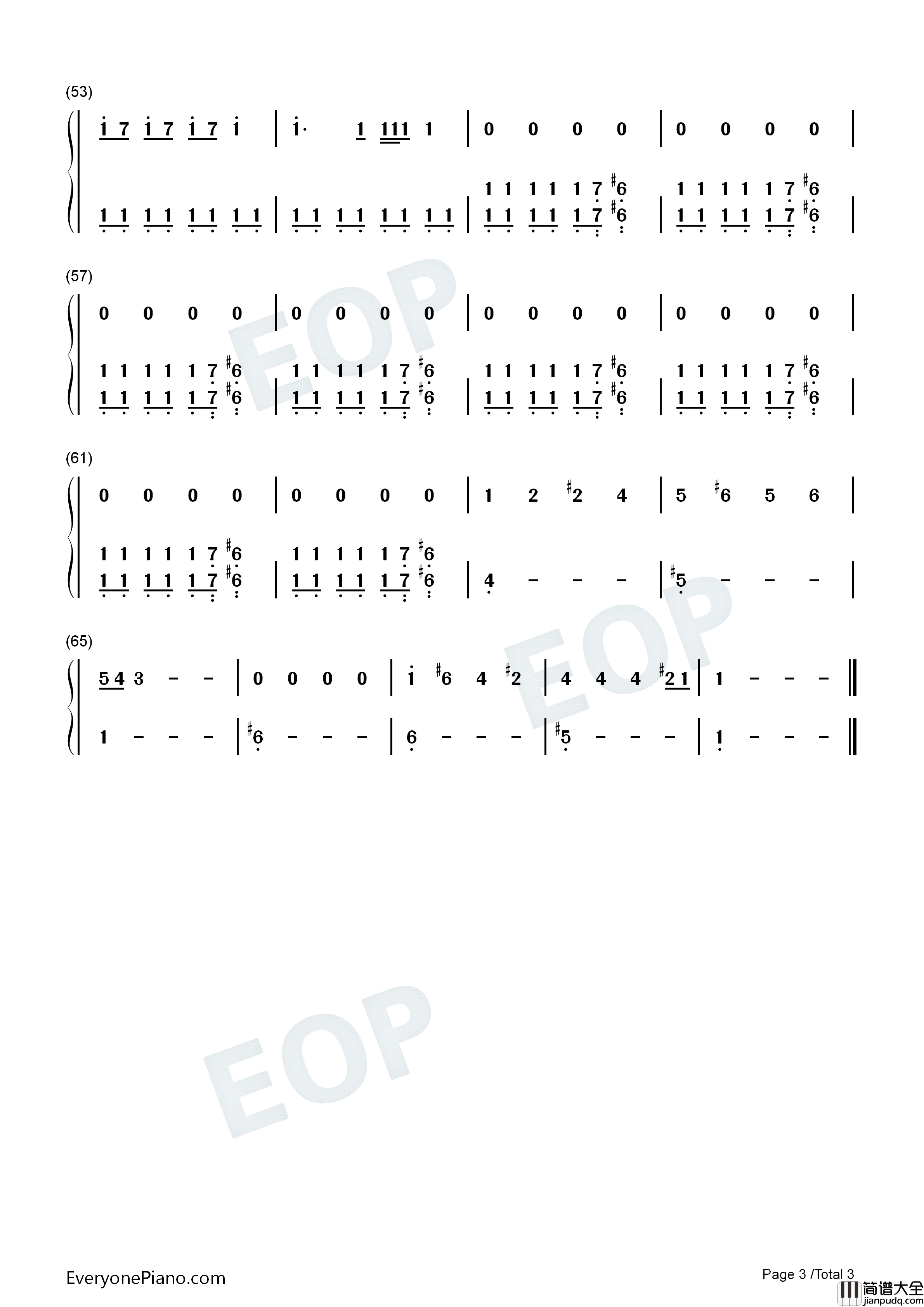 Brutal钢琴简谱_Olivia_Rodrigo演唱