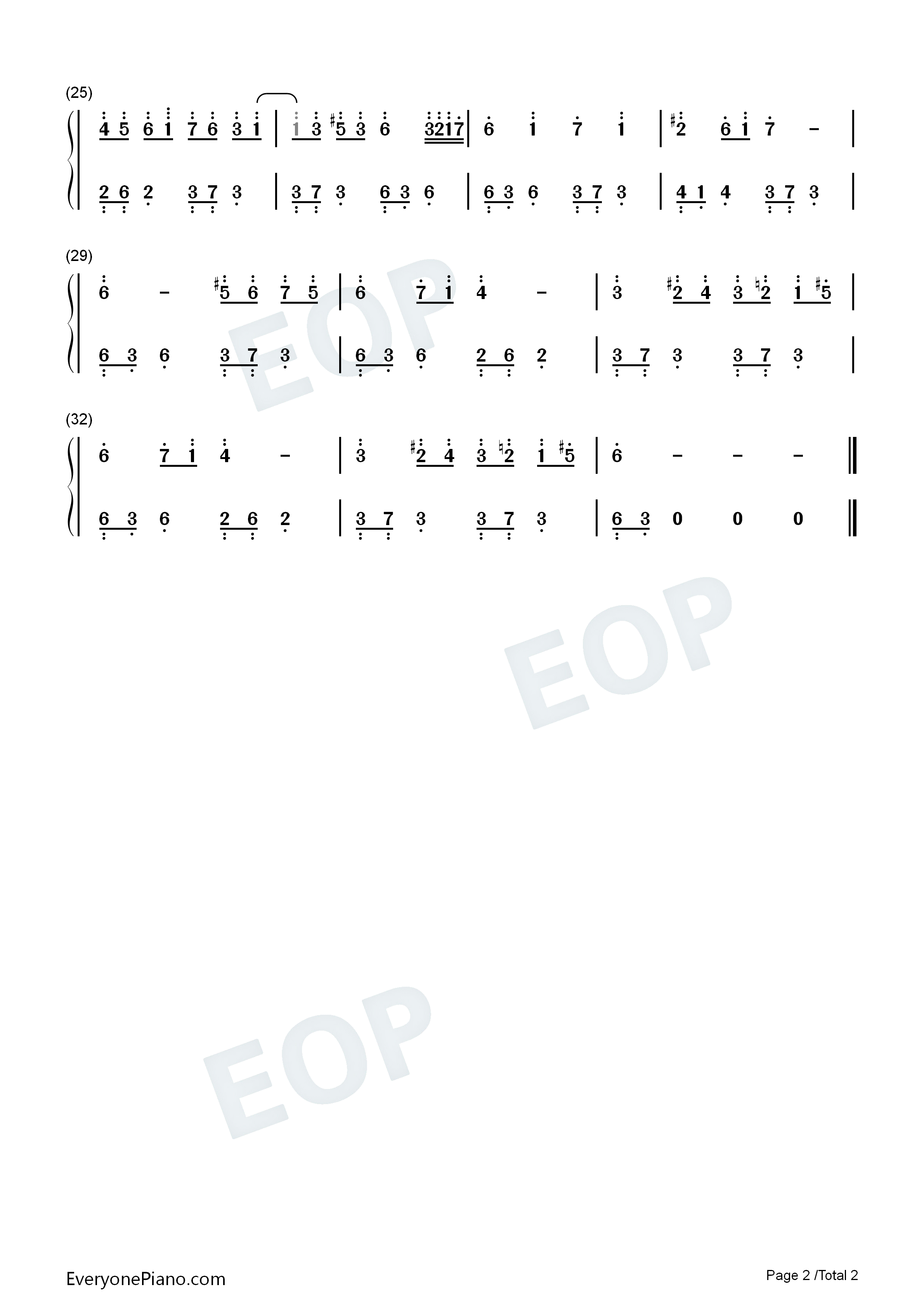 植物大战僵尸砸罐子背景音乐钢琴简谱_Laura_Shigihara演唱