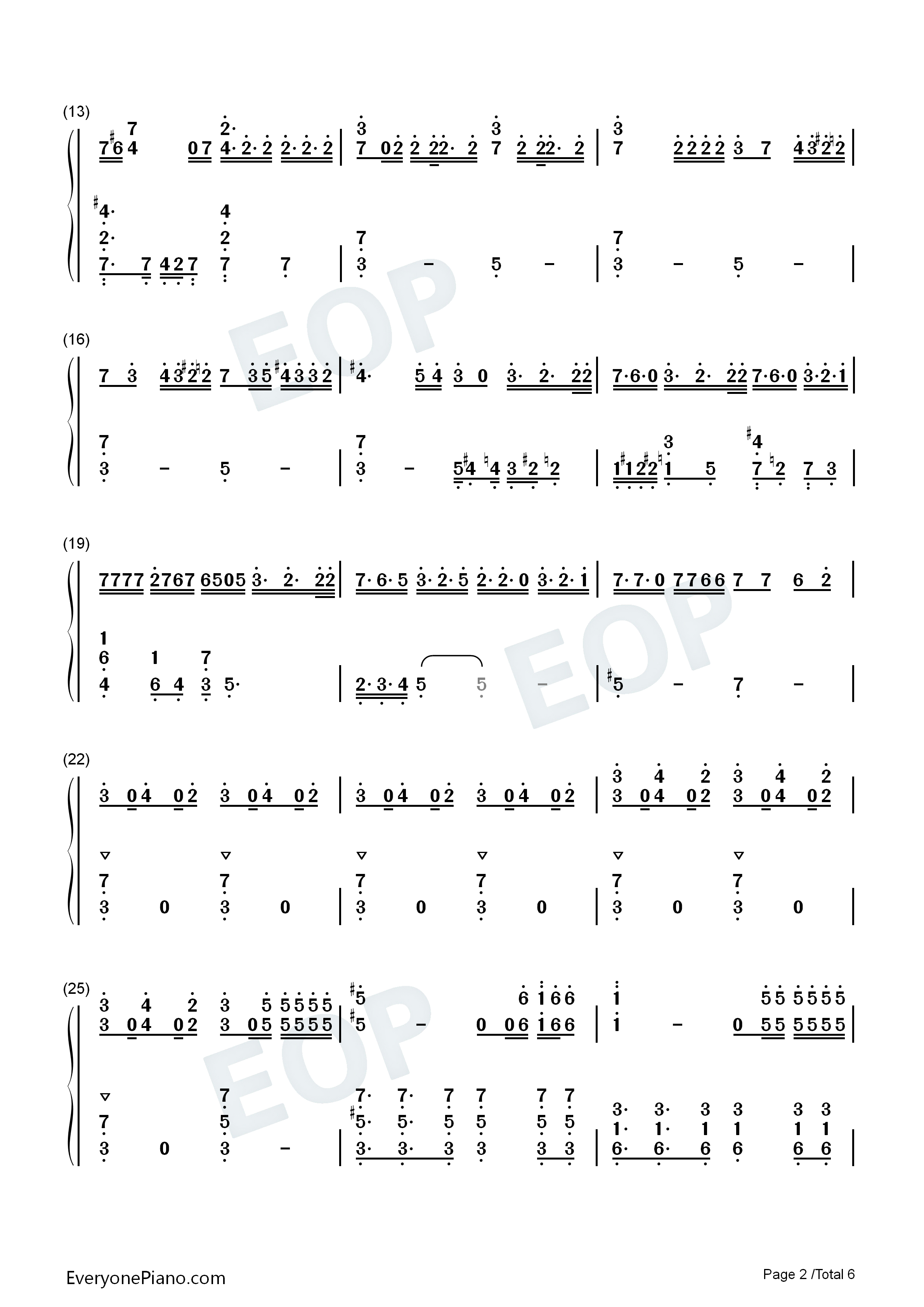 Dont_Call_Me钢琴简谱_SHINee演唱