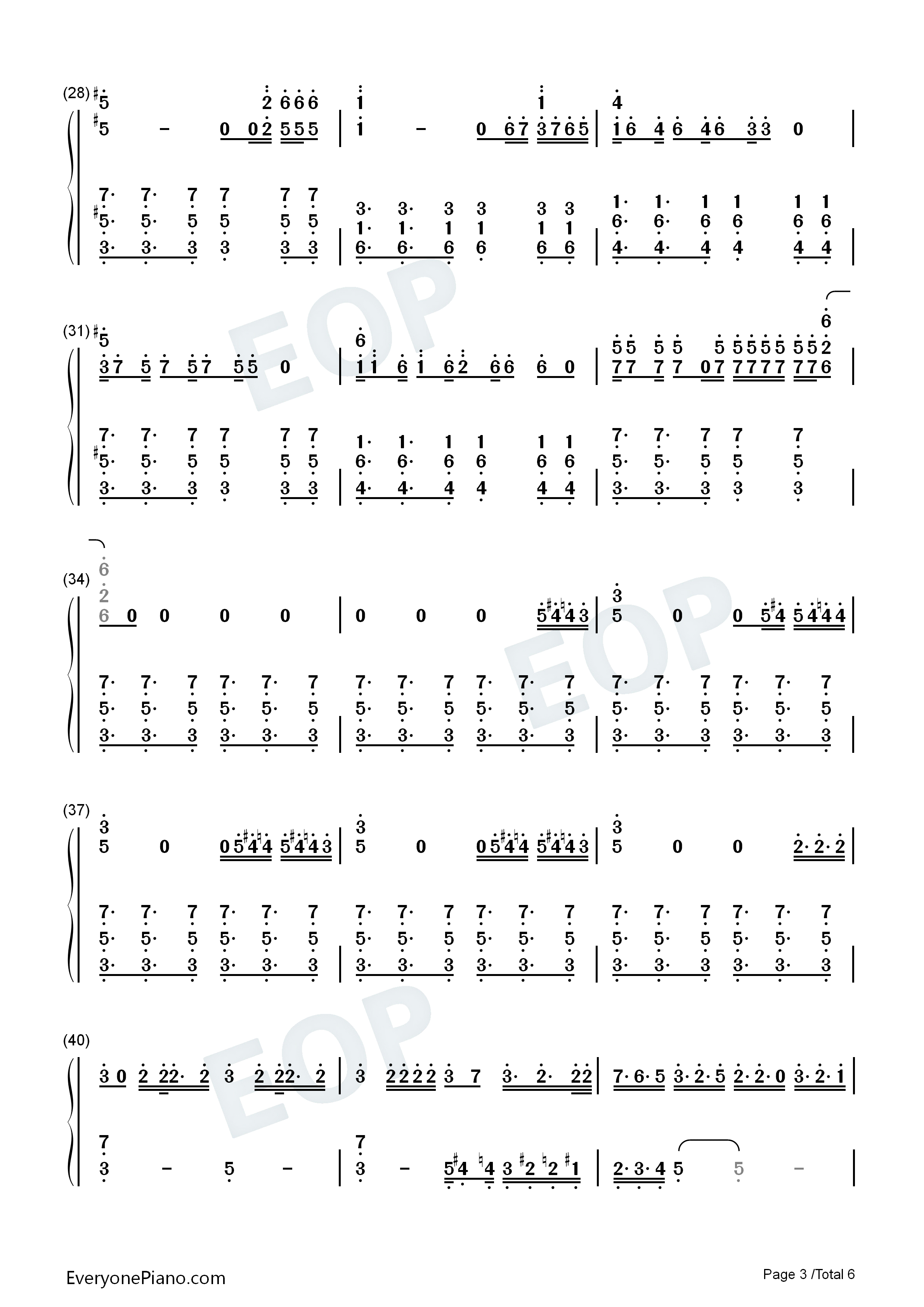 Dont_Call_Me钢琴简谱_SHINee演唱