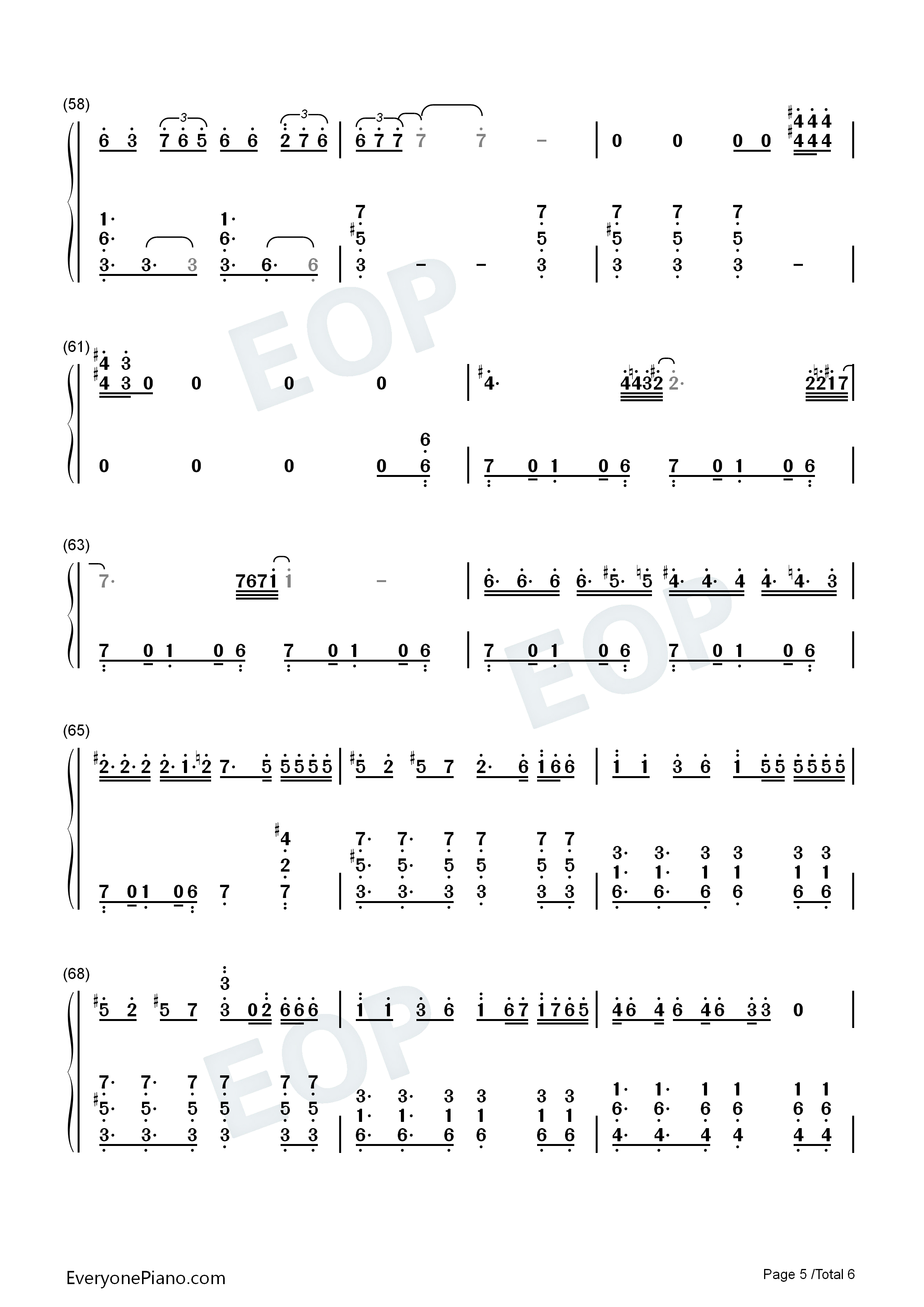 Dont_Call_Me钢琴简谱_SHINee演唱