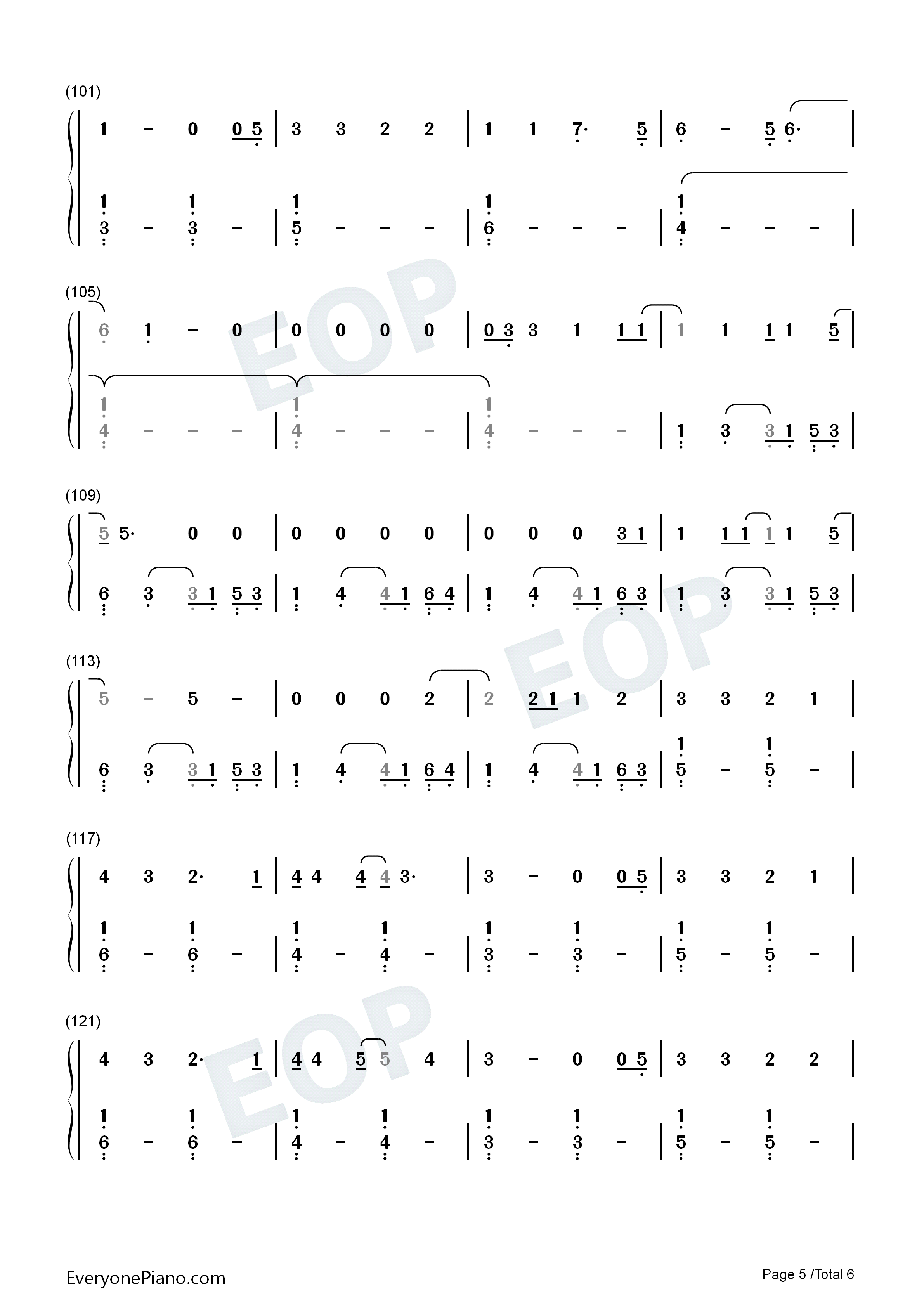 Enough_For_You钢琴简谱_Olivia_Rodrigo演唱