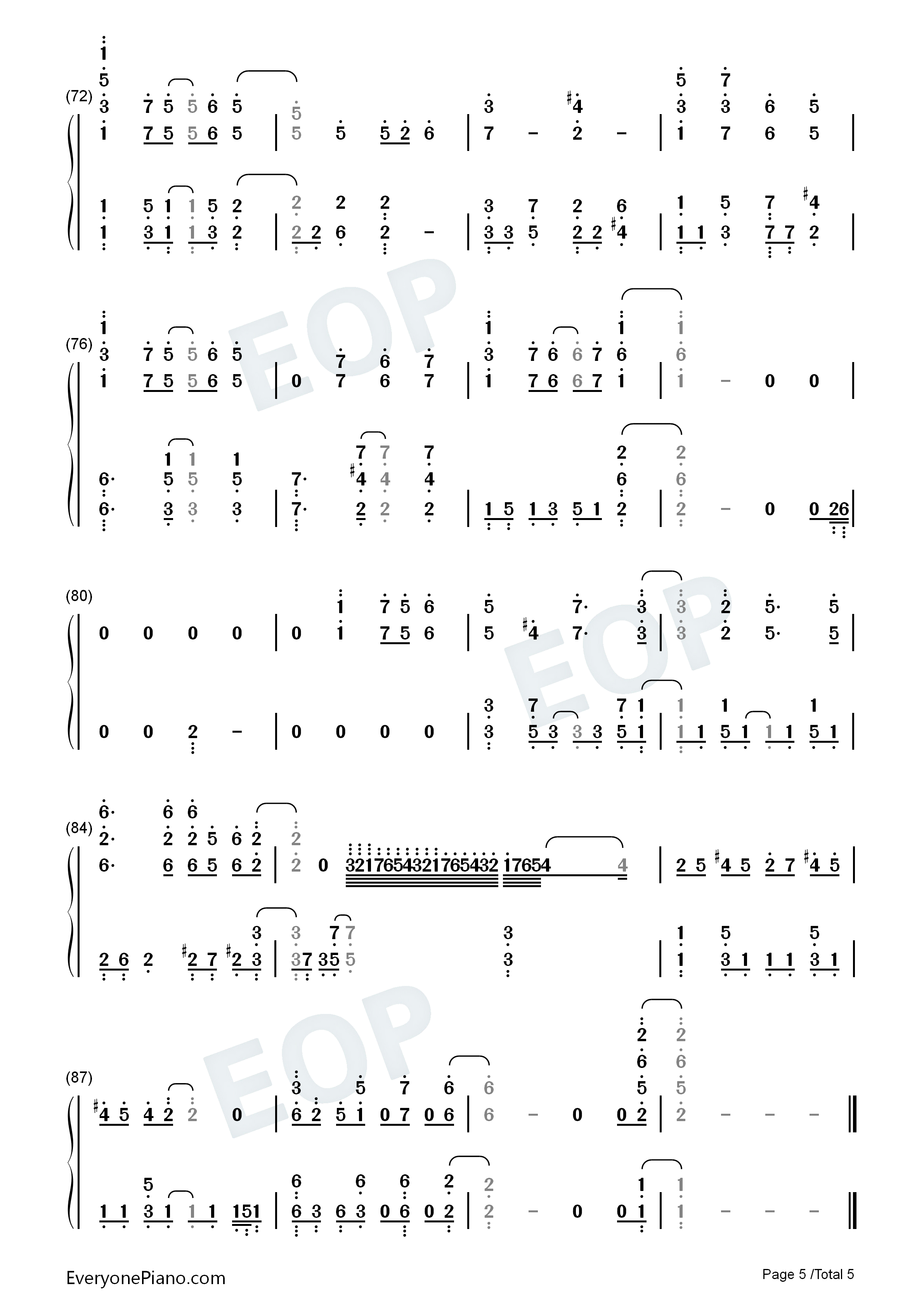 Catch_the_Moment钢琴简谱_LiSA演唱