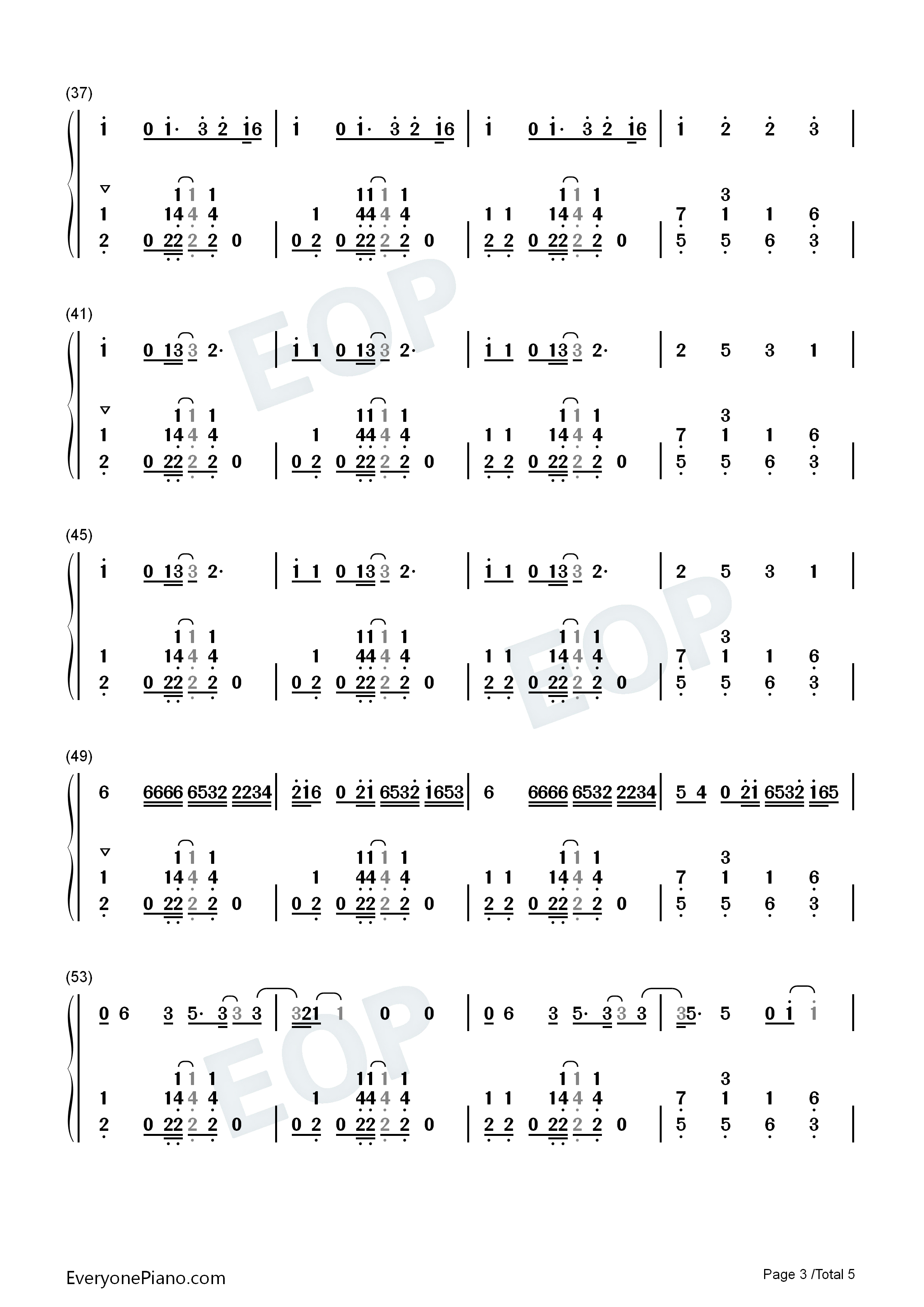 Sunshine钢琴简谱_Tieks_Dan_Harkna演唱