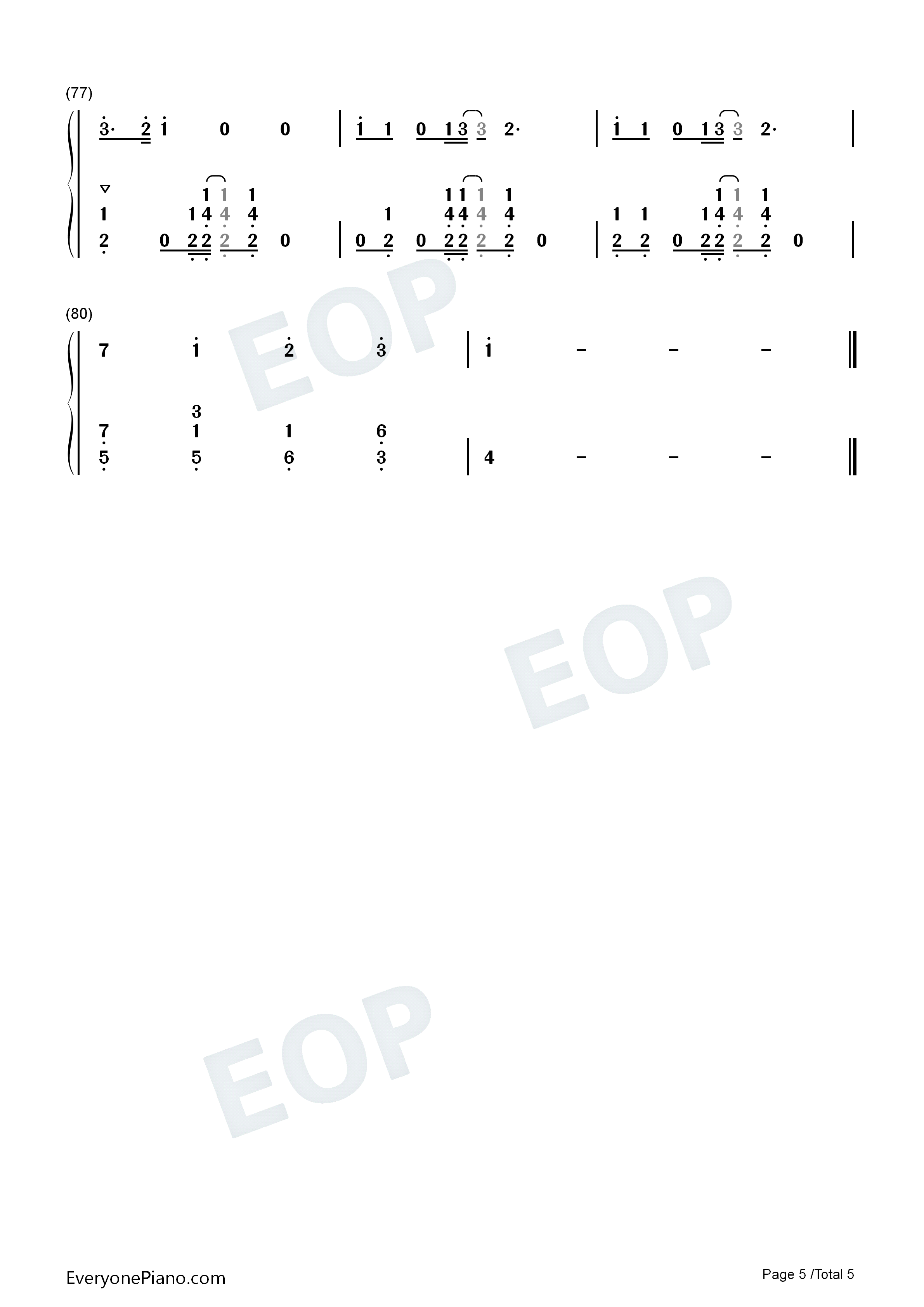 Sunshine钢琴简谱_Tieks_Dan_Harkna演唱