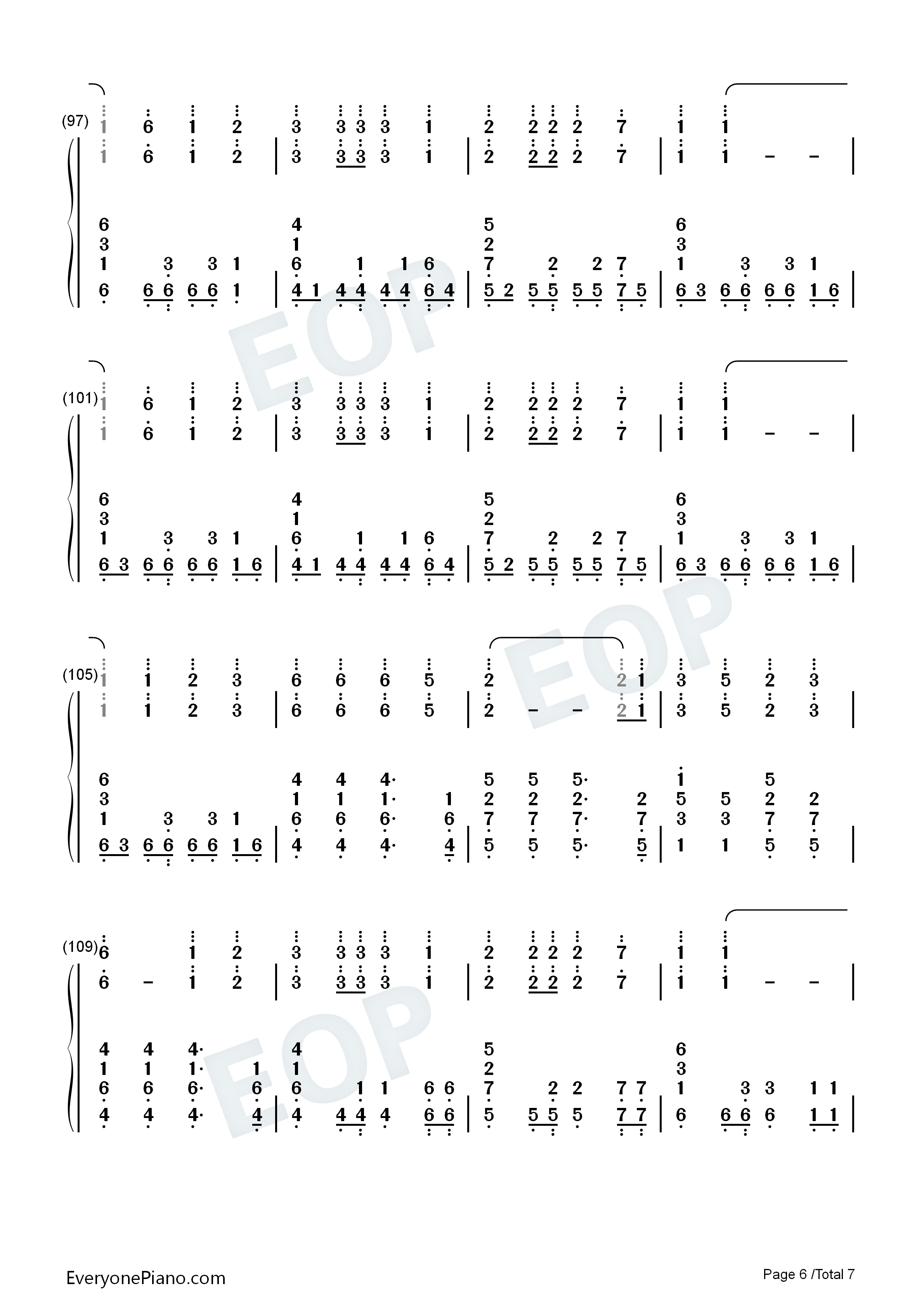 Aurora钢琴简谱_K_391_RØRY演唱