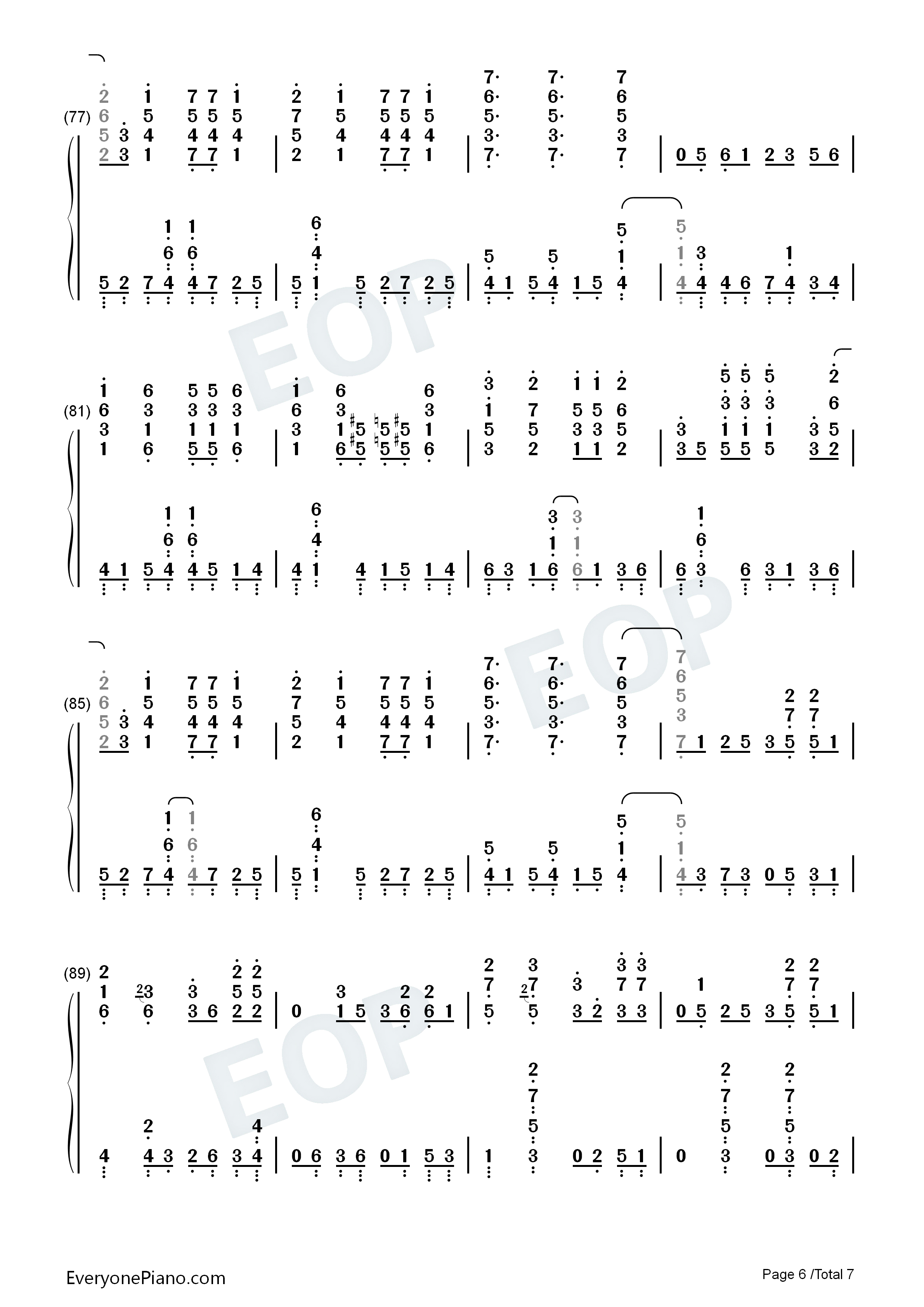 Taunt钢琴简谱_Lovejoy演唱
