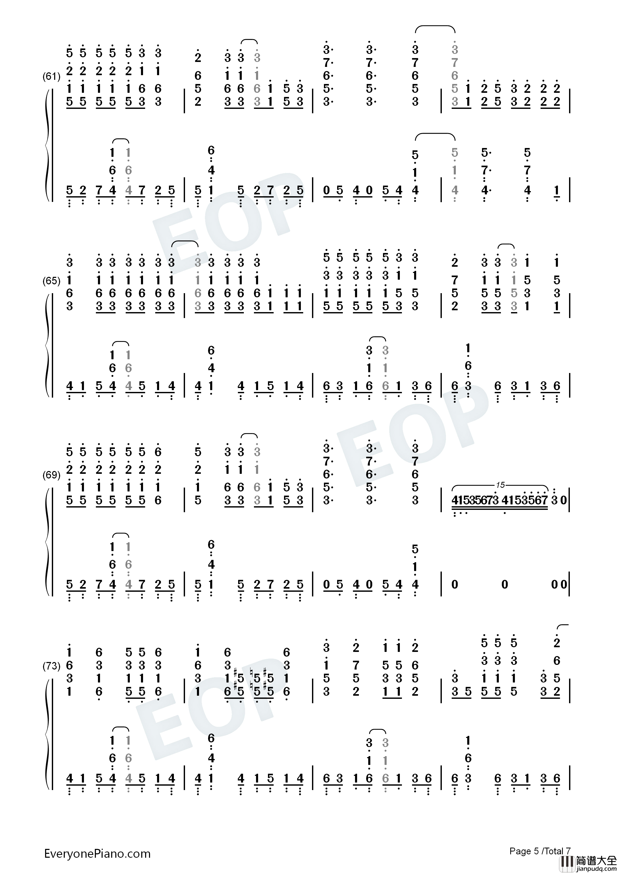 Taunt钢琴简谱_Lovejoy演唱