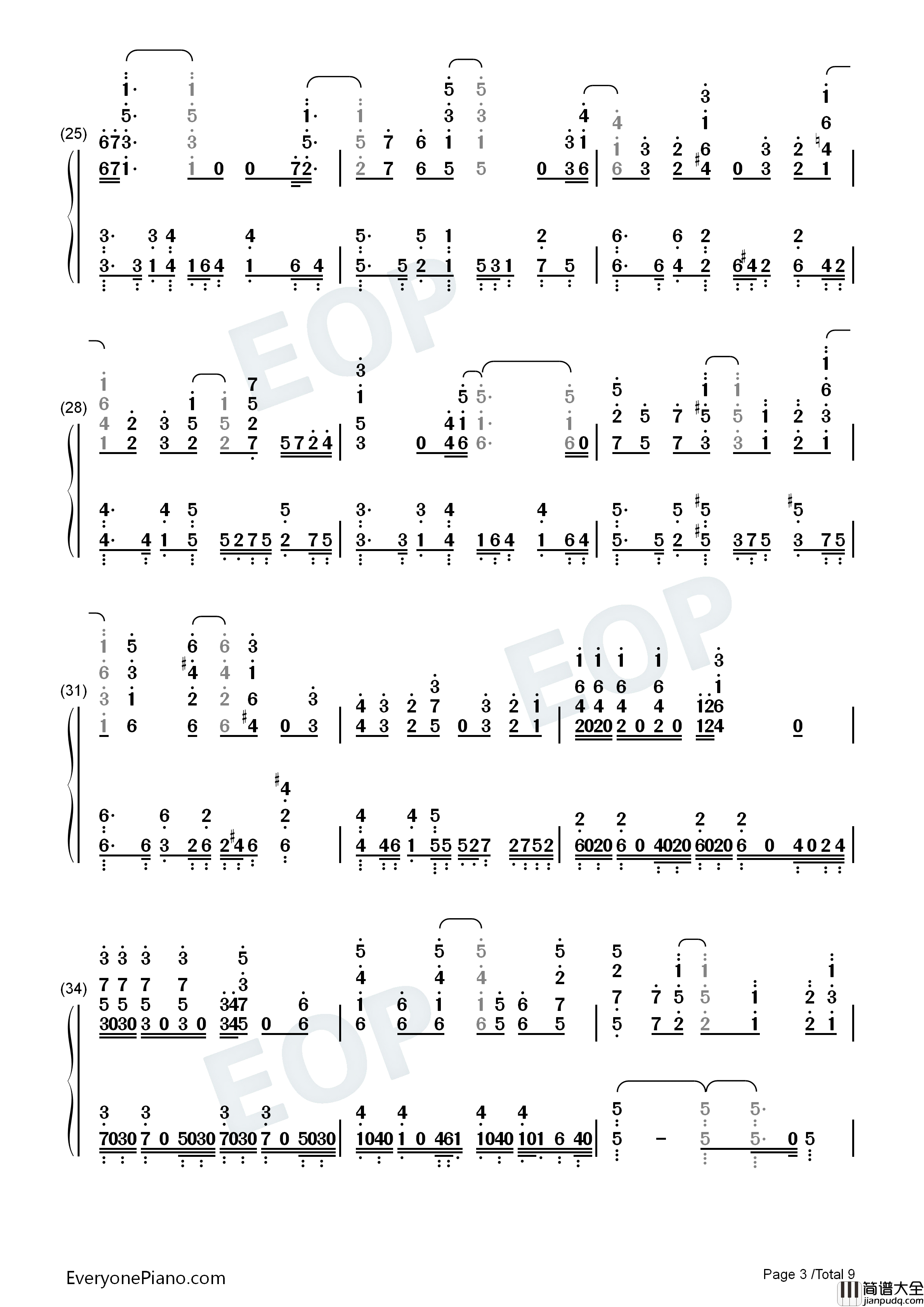 SEA_HORIZON钢琴简谱_海野高中海堤社演唱