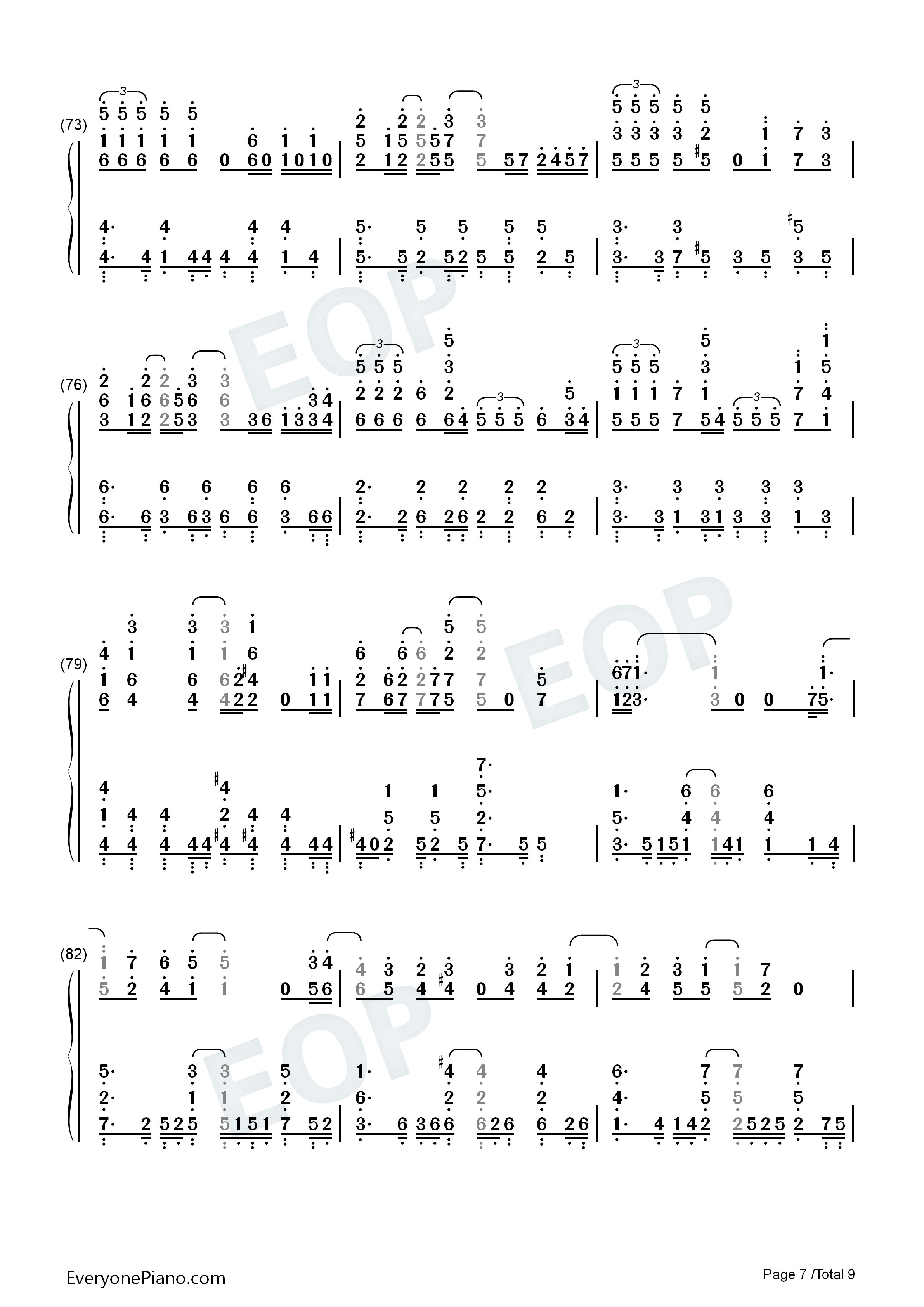 SEA_HORIZON钢琴简谱_海野高中海堤社演唱