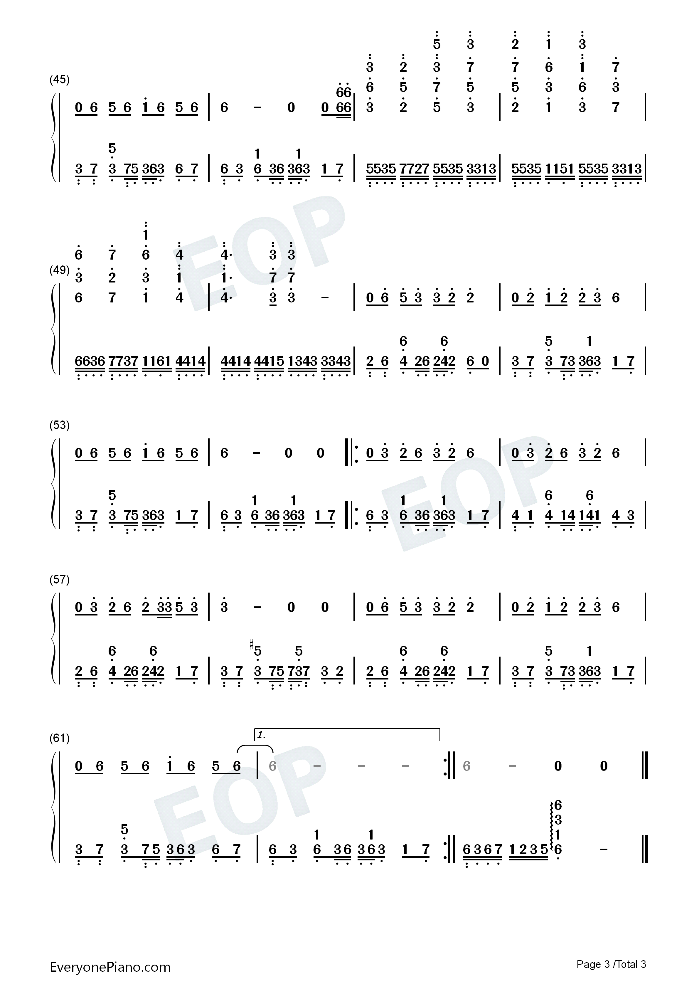 外婆钢琴简谱_周杰伦演唱