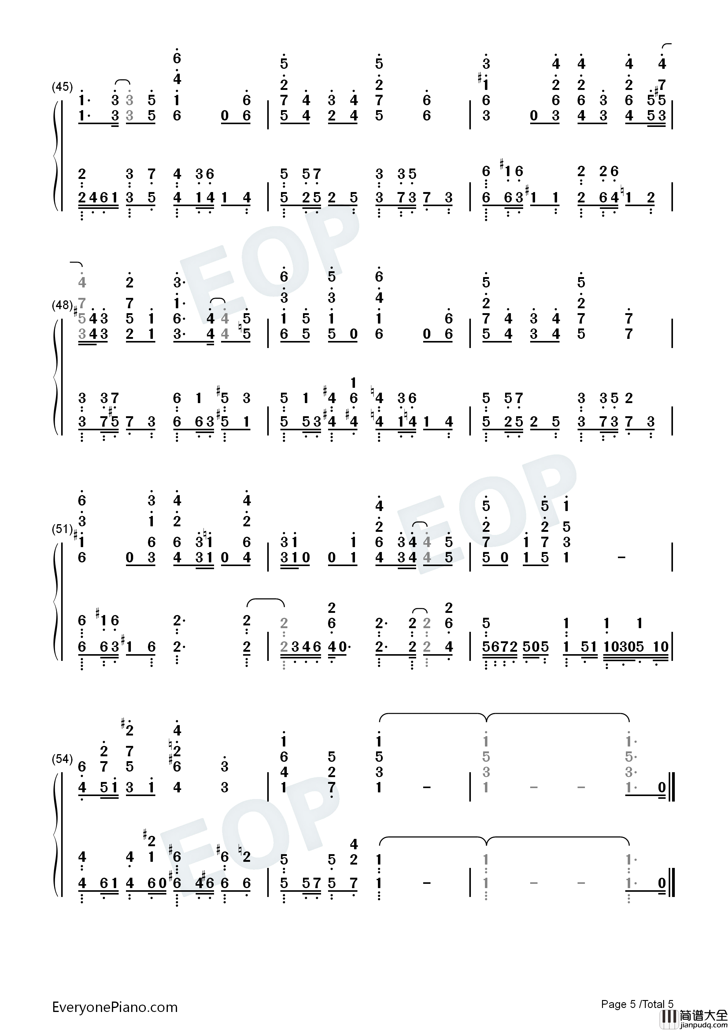 なだめスかし_Negotiation钢琴简谱_鹿乃_宇崎学妹演唱
