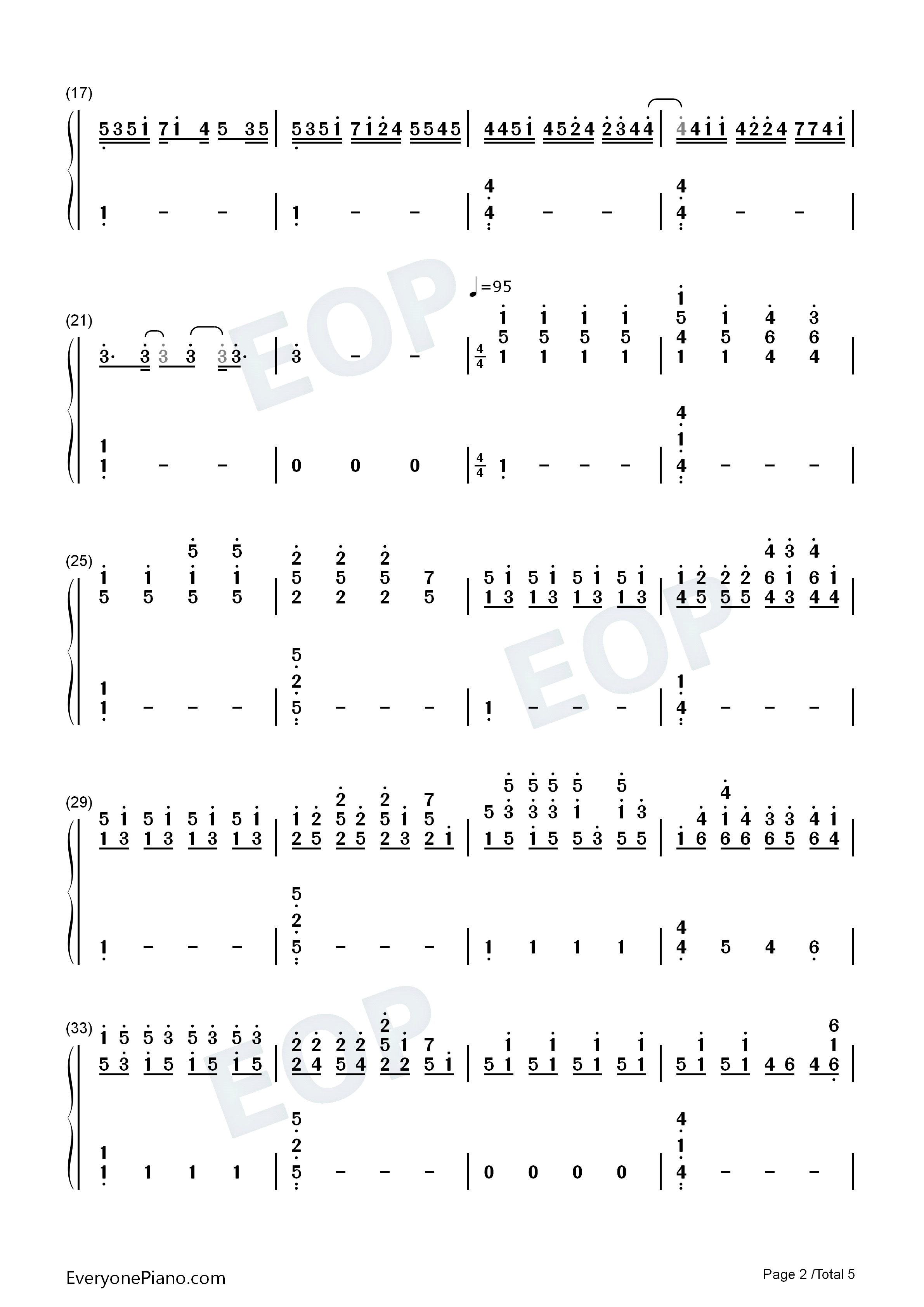 I_Say_Goodbye钢琴简谱_Florian_Bur演唱