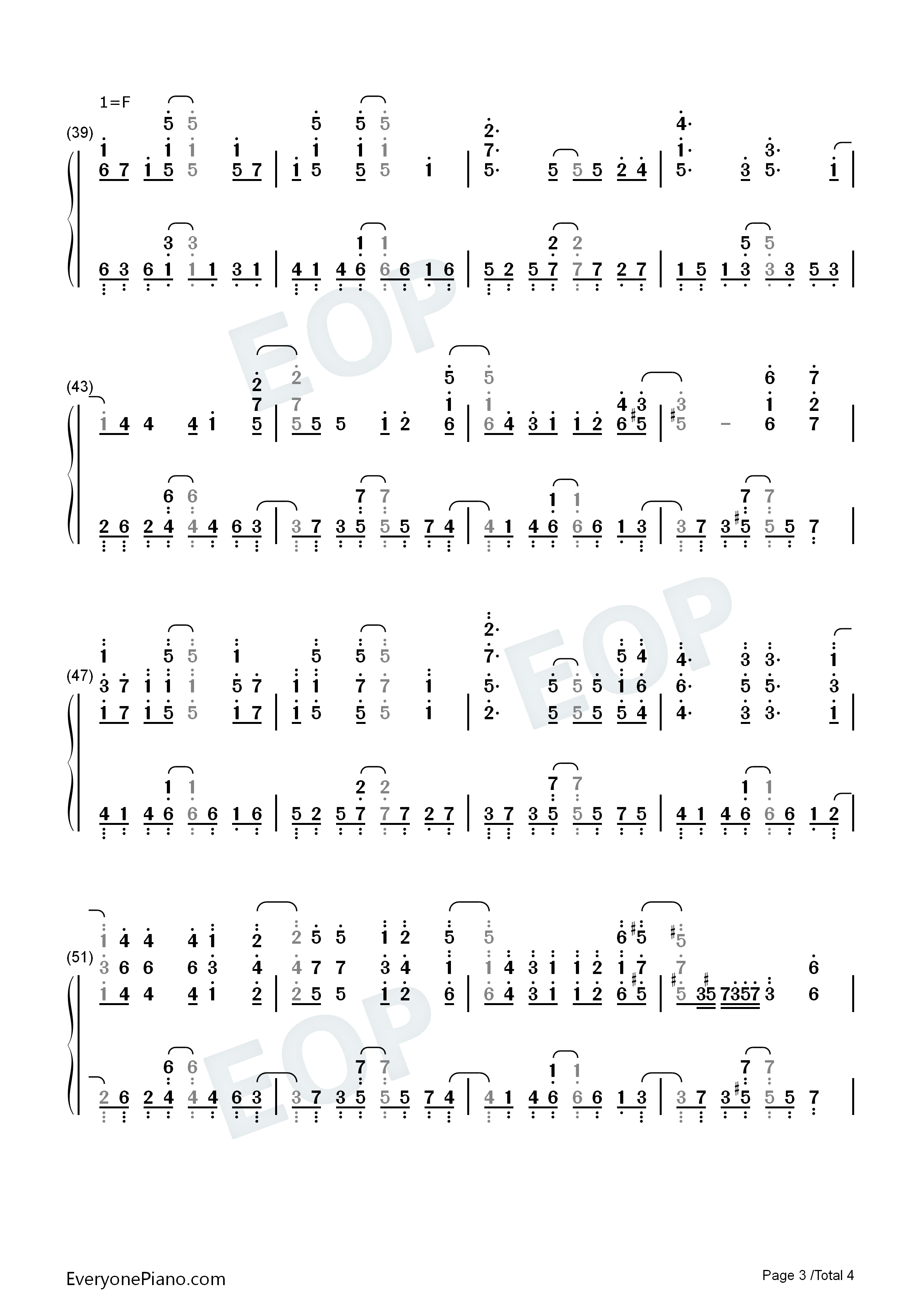 Sing_My_Pleasure钢琴简谱_八木海莉演唱