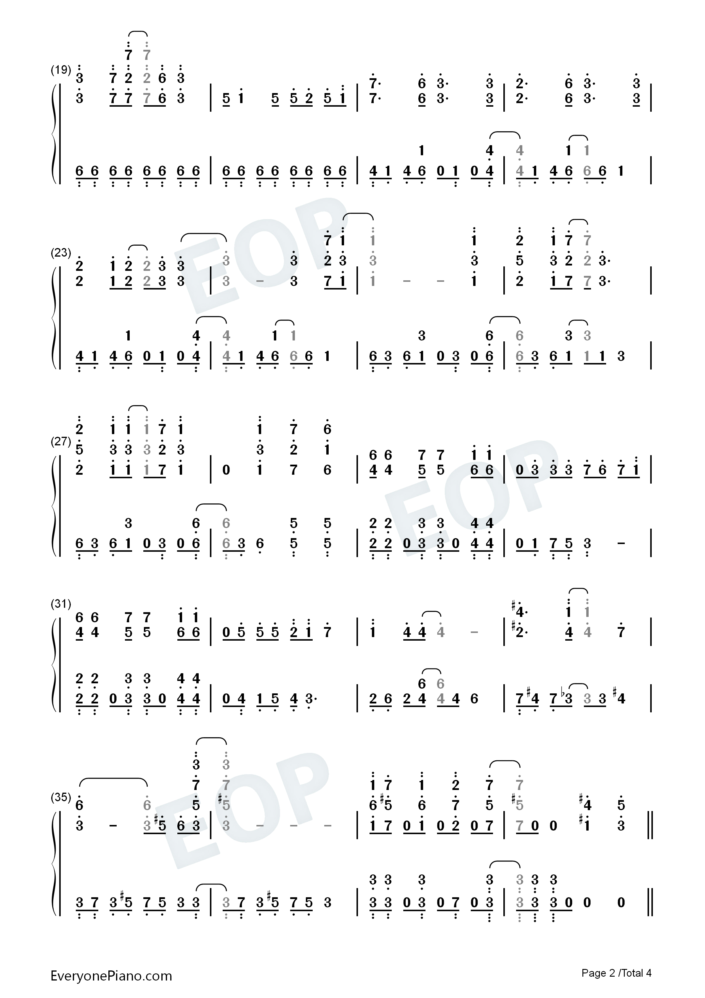 Sing_My_Pleasure钢琴简谱_八木海莉演唱