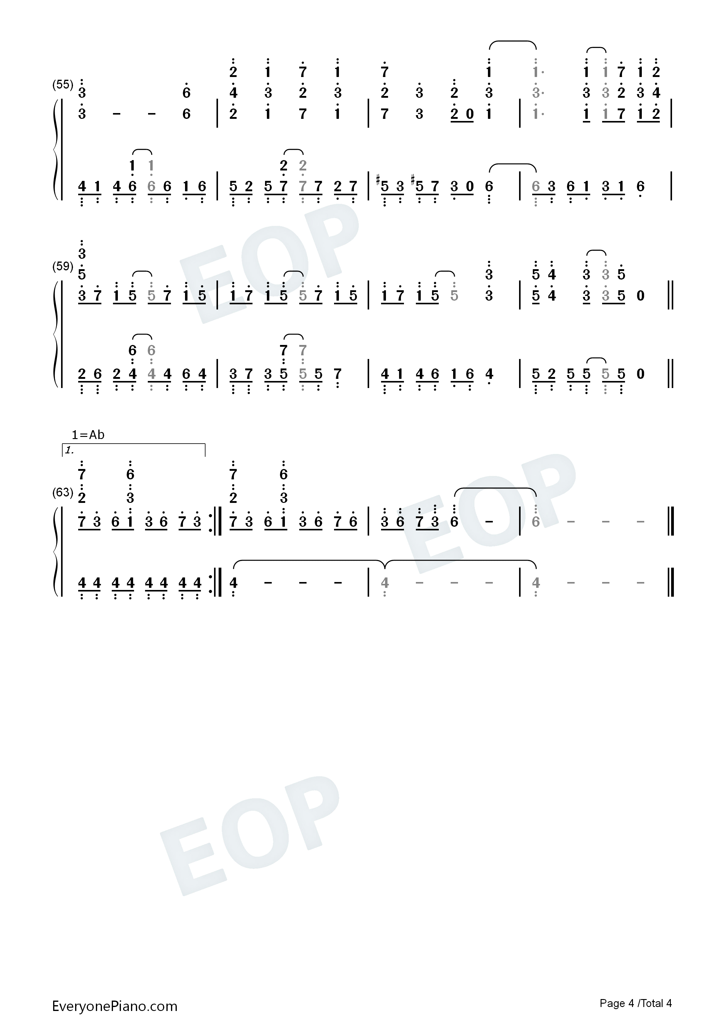 Sing_My_Pleasure钢琴简谱_八木海莉演唱