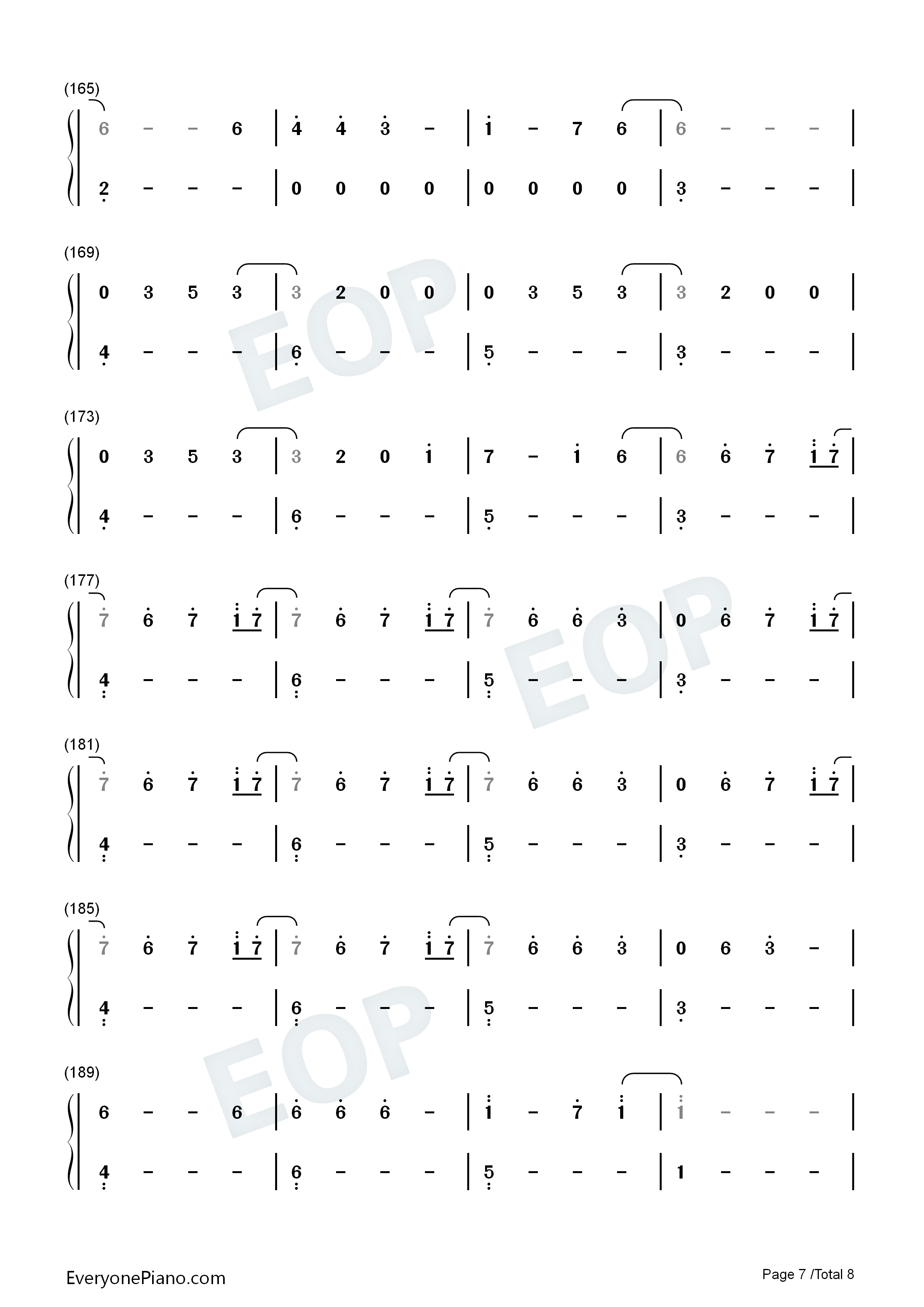 Love_Again钢琴简谱_Dua_Lipa演唱