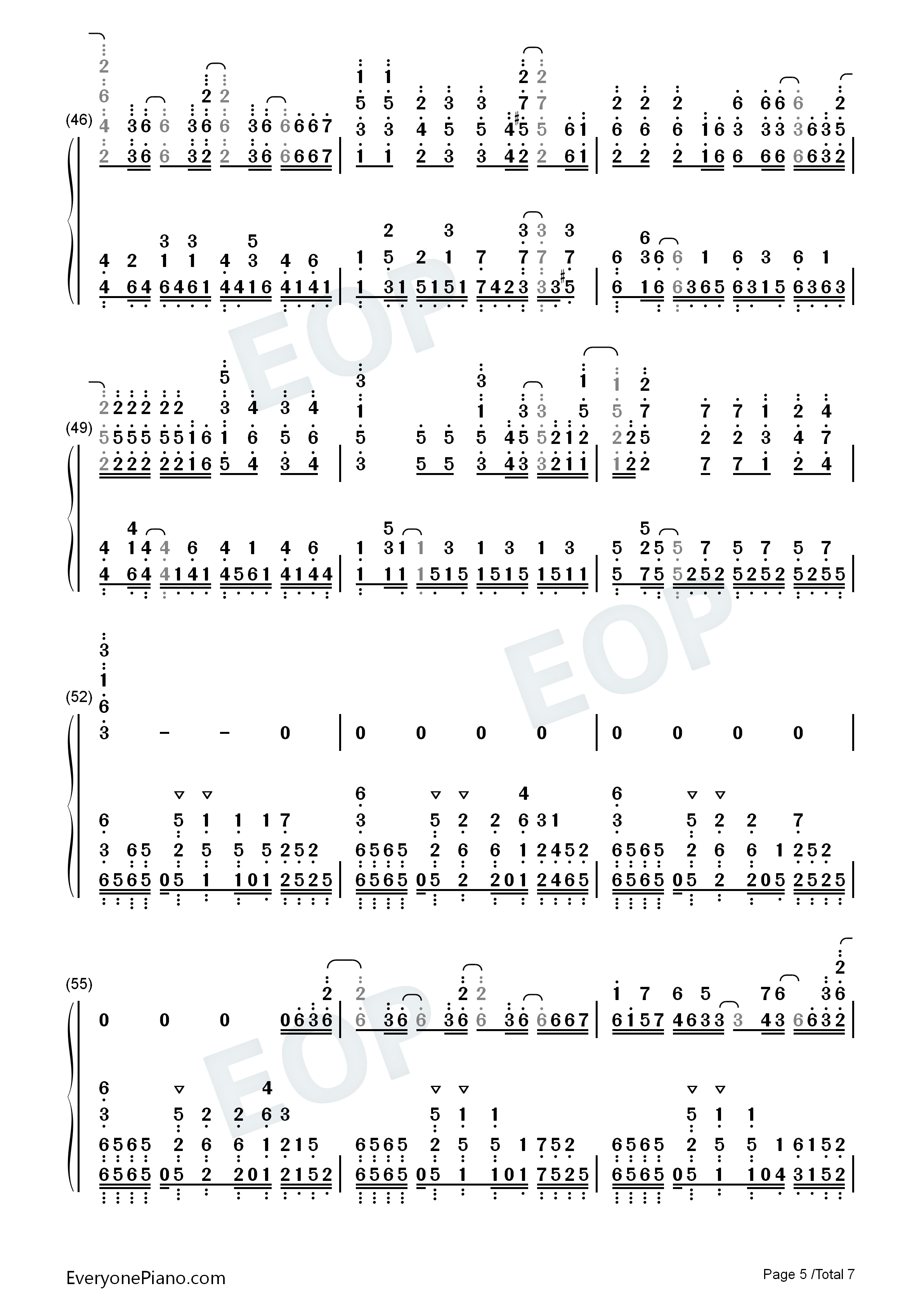 Bursty_Greedy_Spider钢琴简谱_铃木木乃美演唱