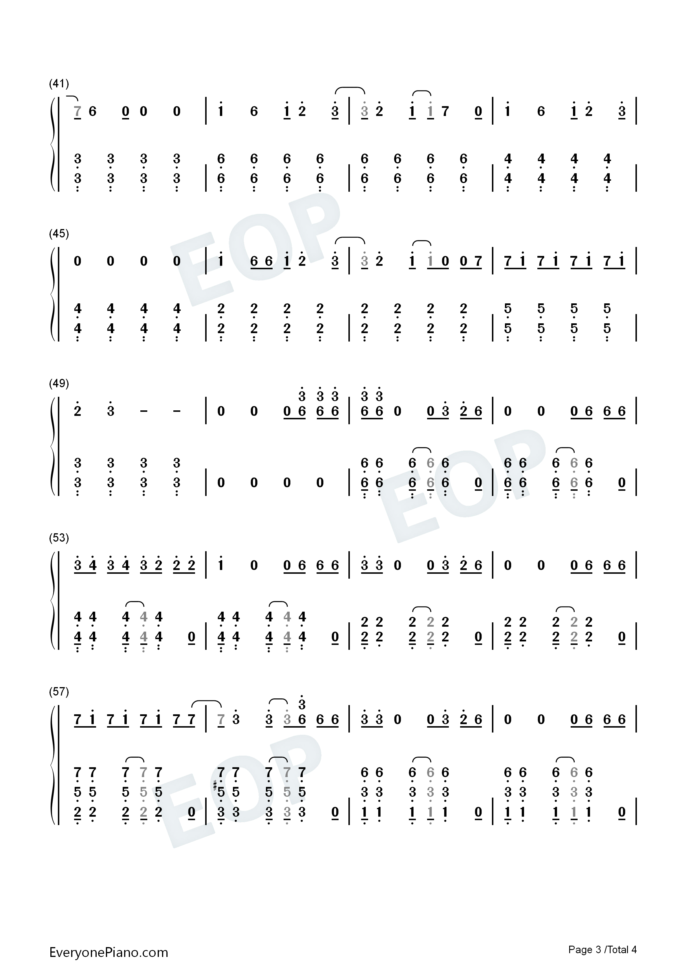 Bonnie_Clyde钢琴简谱_宋雨琦演唱