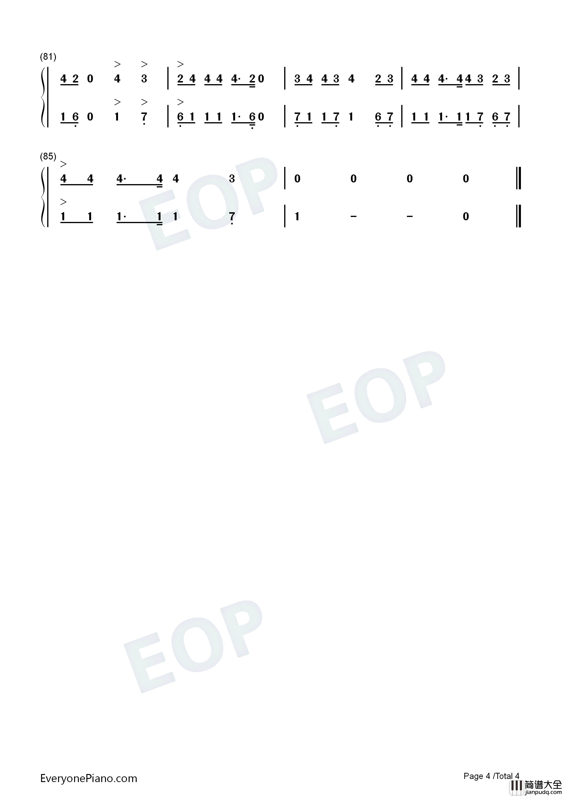 Till_Forever_Falls_Apart钢琴简谱_Ashe_Finneas演唱