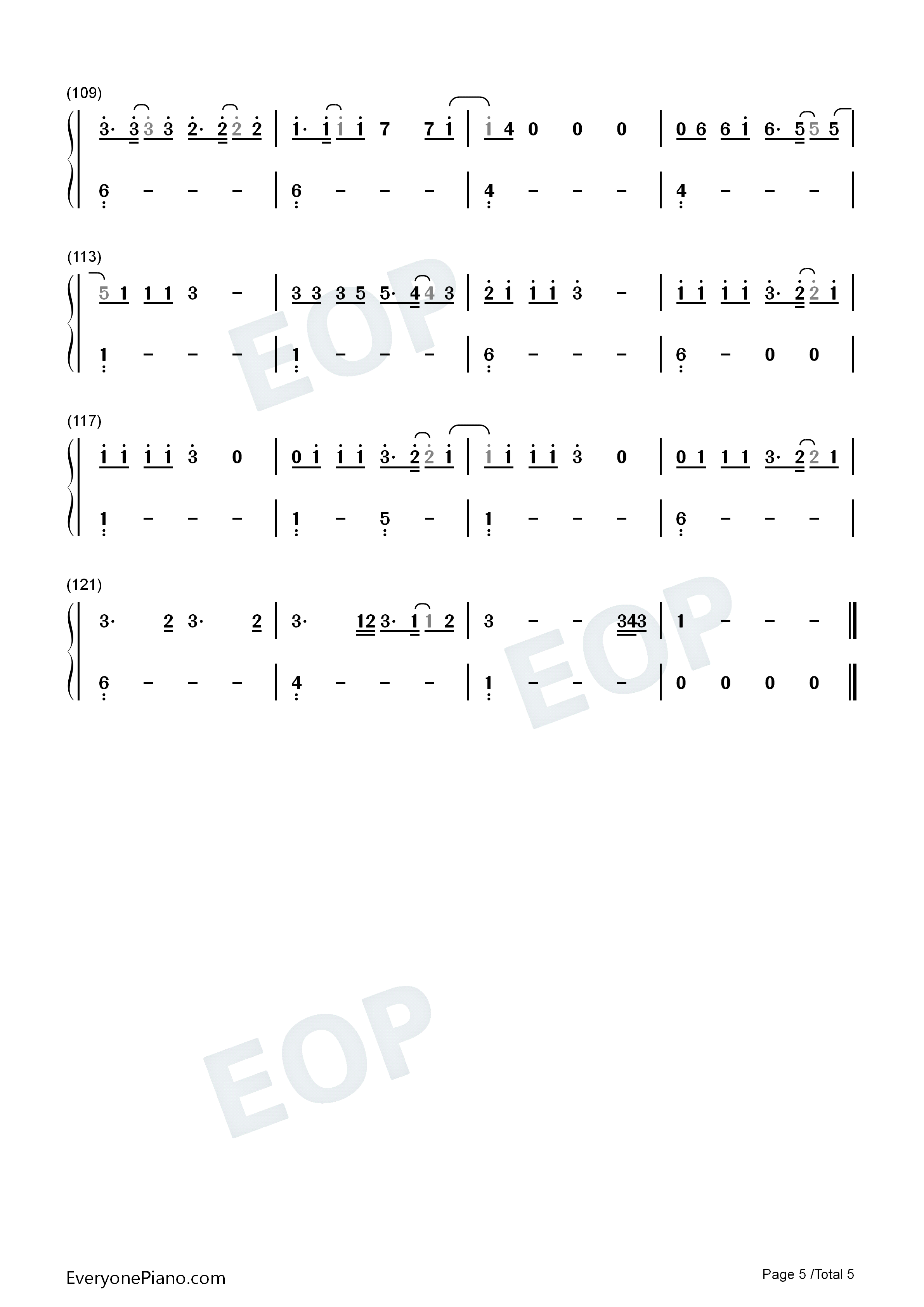 All_I_Know_So_Far钢琴简谱_Pink演唱