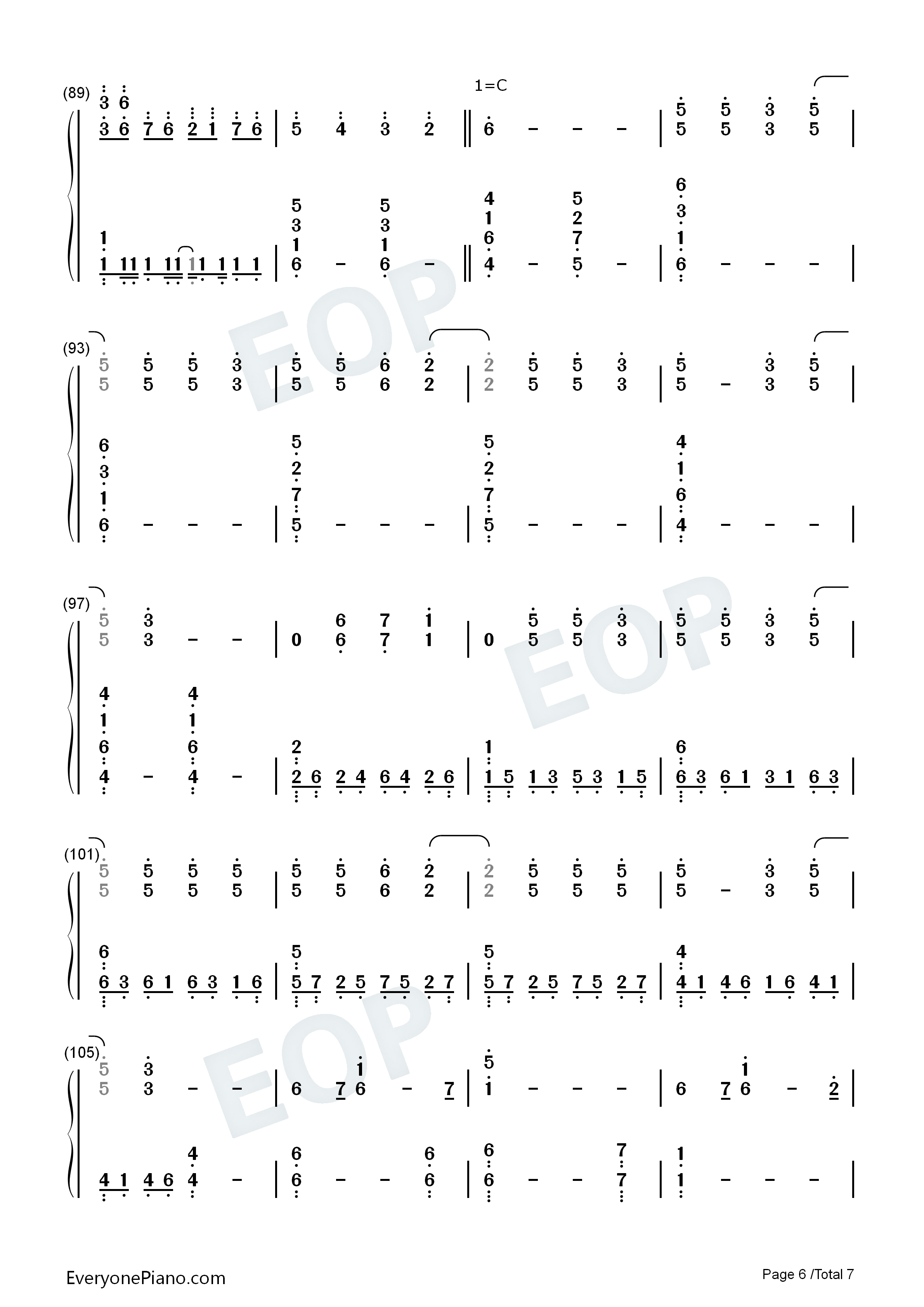Ymniam钢琴简谱_泽野弘之演唱