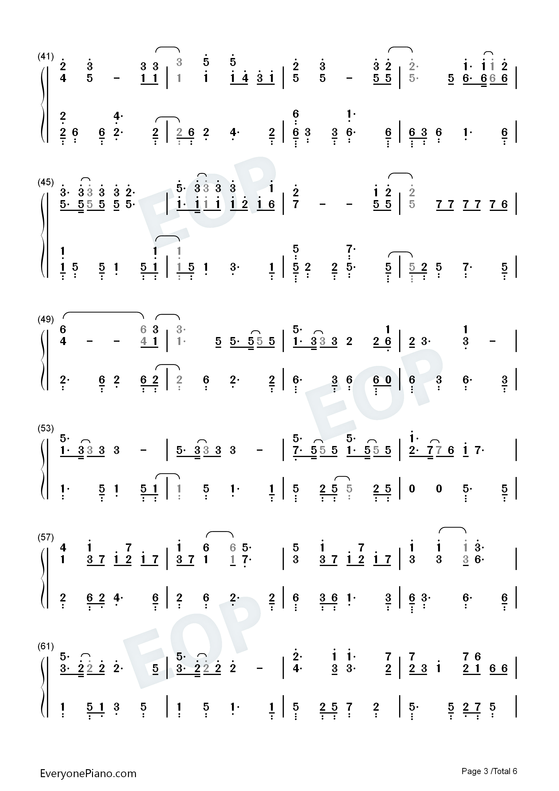 Giant钢琴简谱_宋雨琦演唱