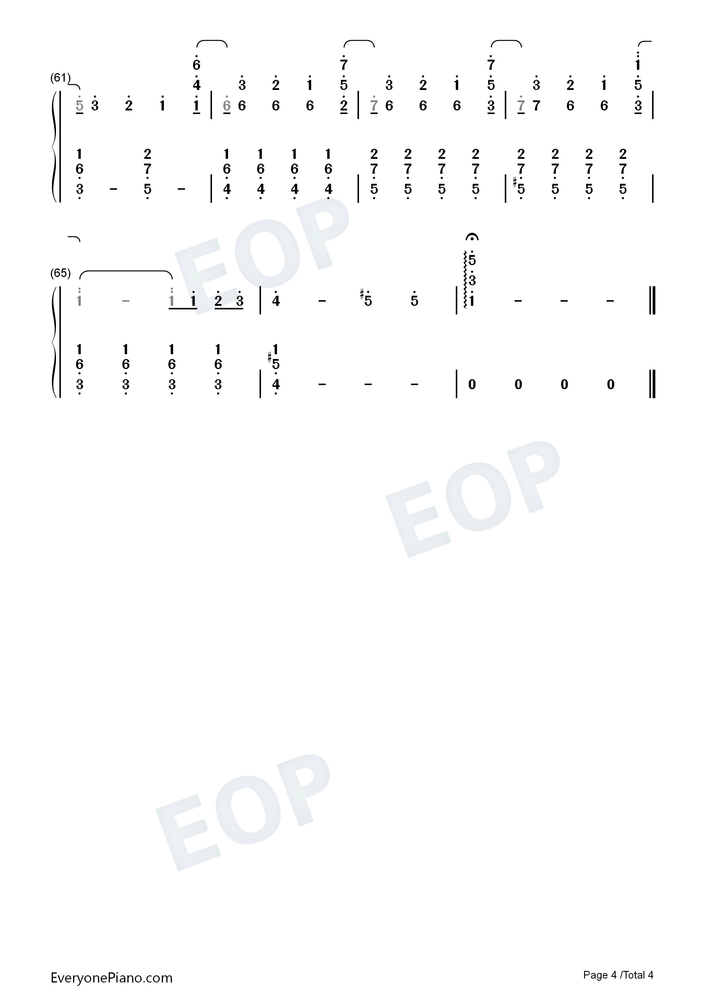 Stars钢琴简谱_Duncan_Laurence演唱