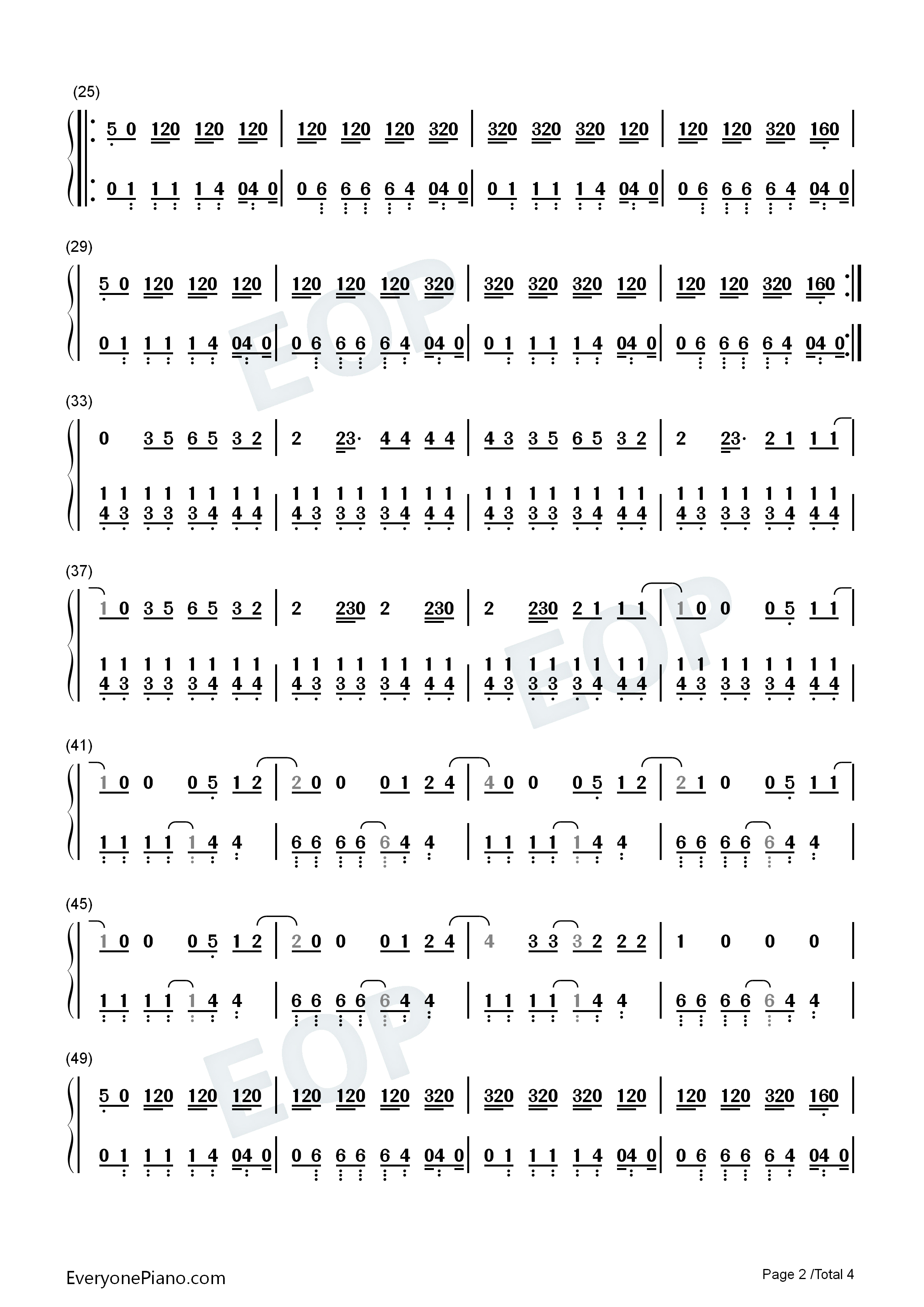 By_Your_Side钢琴简谱_Calvin_Harris_Tom_Grennan演唱