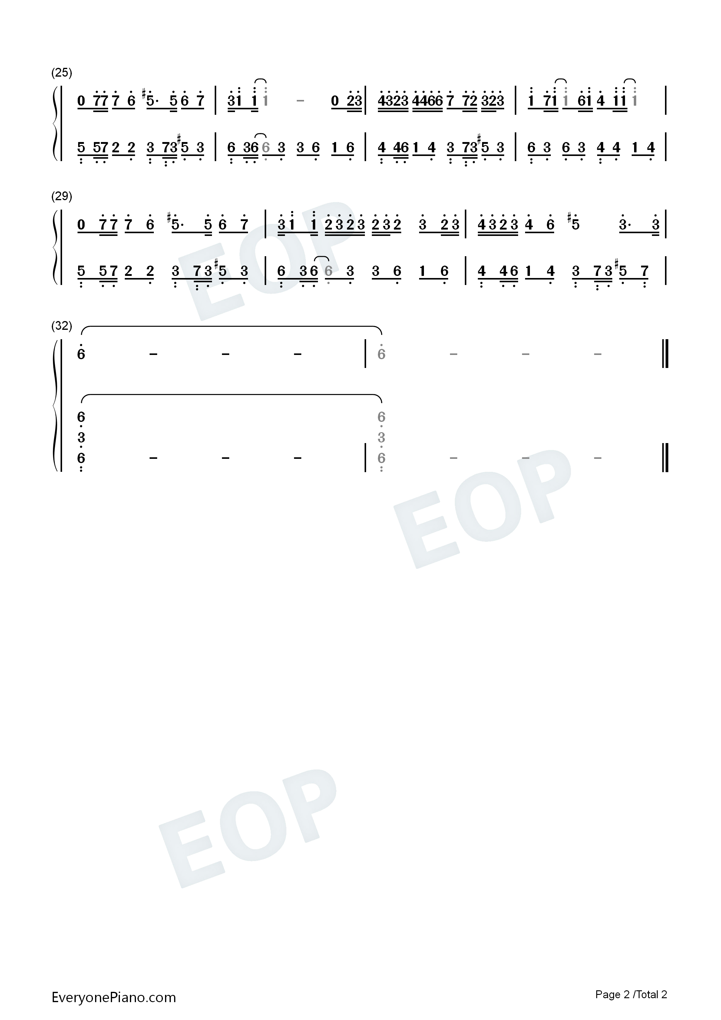 第五人格入殓师钢琴简谱_大G喵演唱