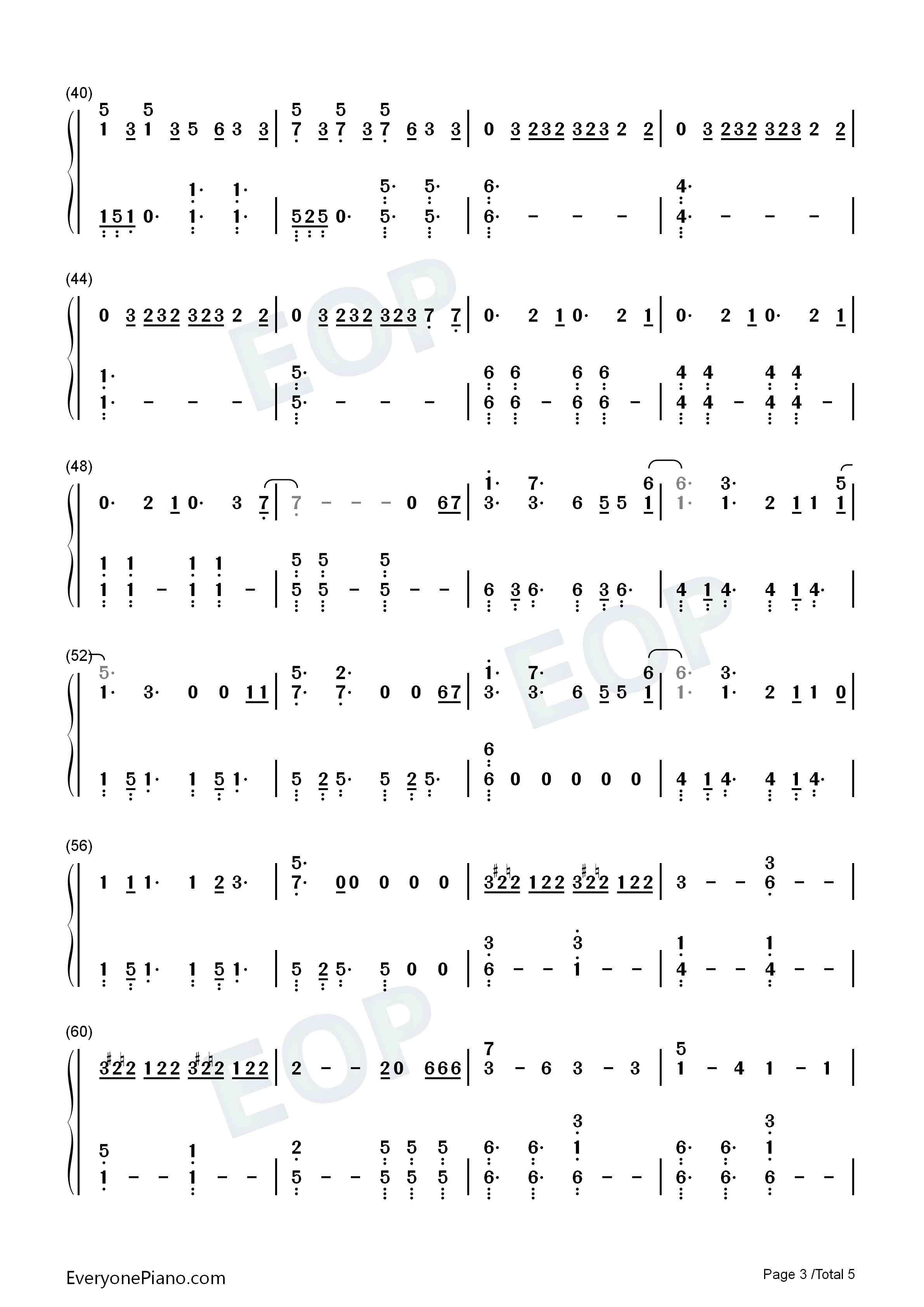 9_and_Three_Quarters_Run_Away钢琴简谱_TXT演唱