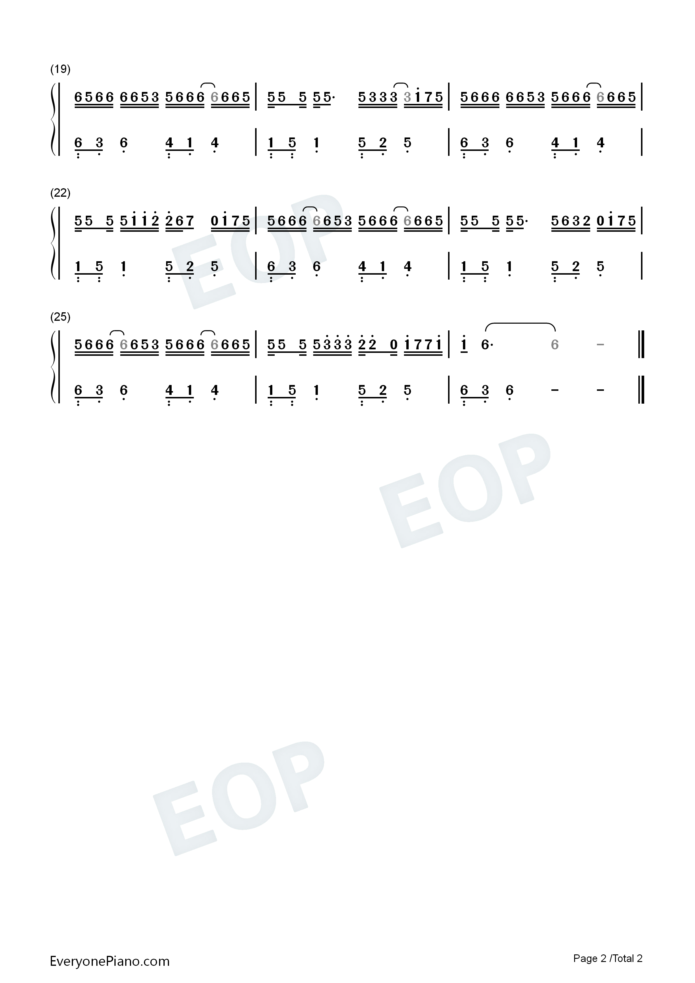 自愈钢琴简谱_穆哲熙演唱